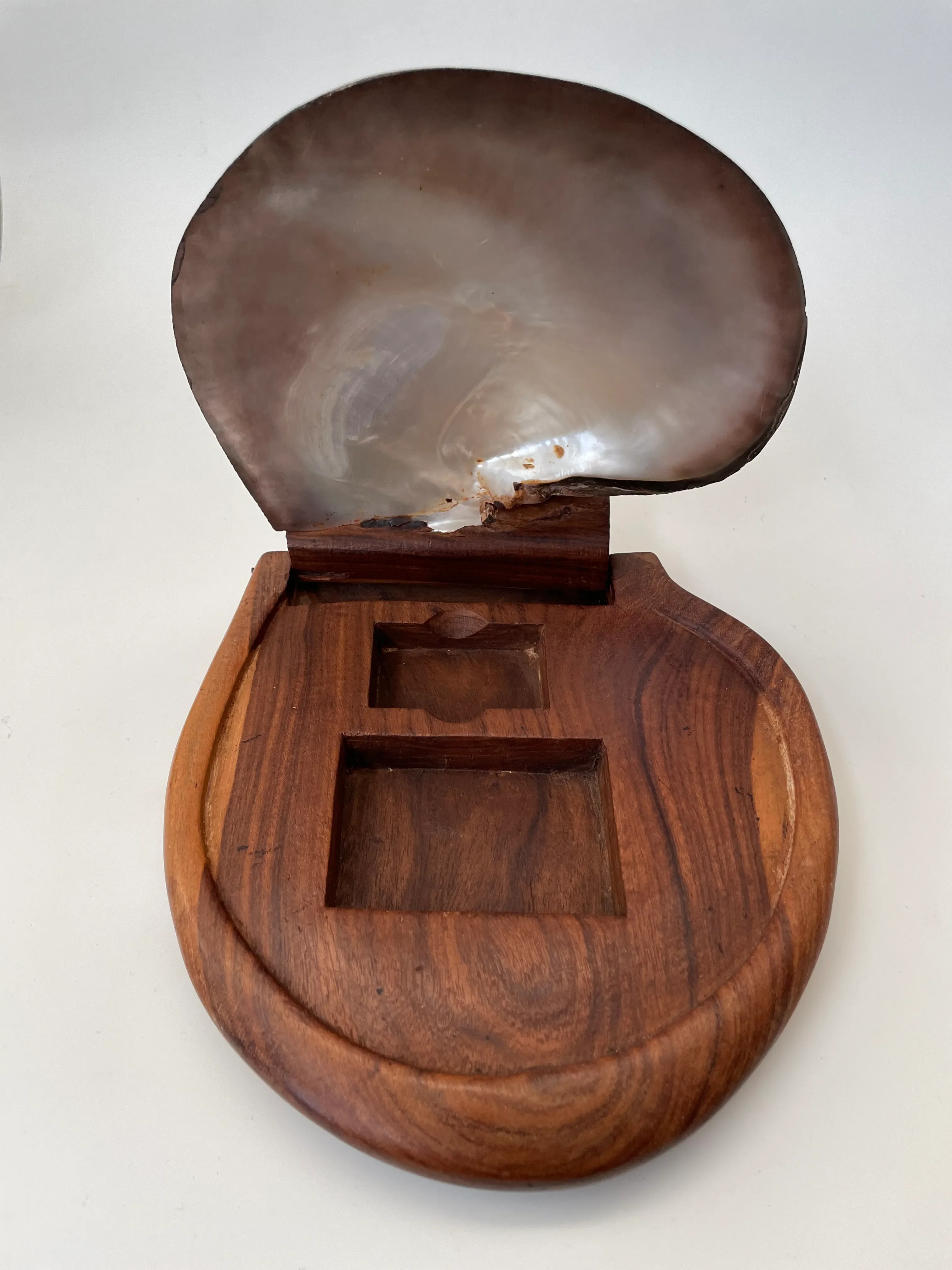 シェル レトロ木箱 『SHELL』Vintage wooden box シェル レトロ木箱 『SHELL』Vintage wooden box - メルカリ