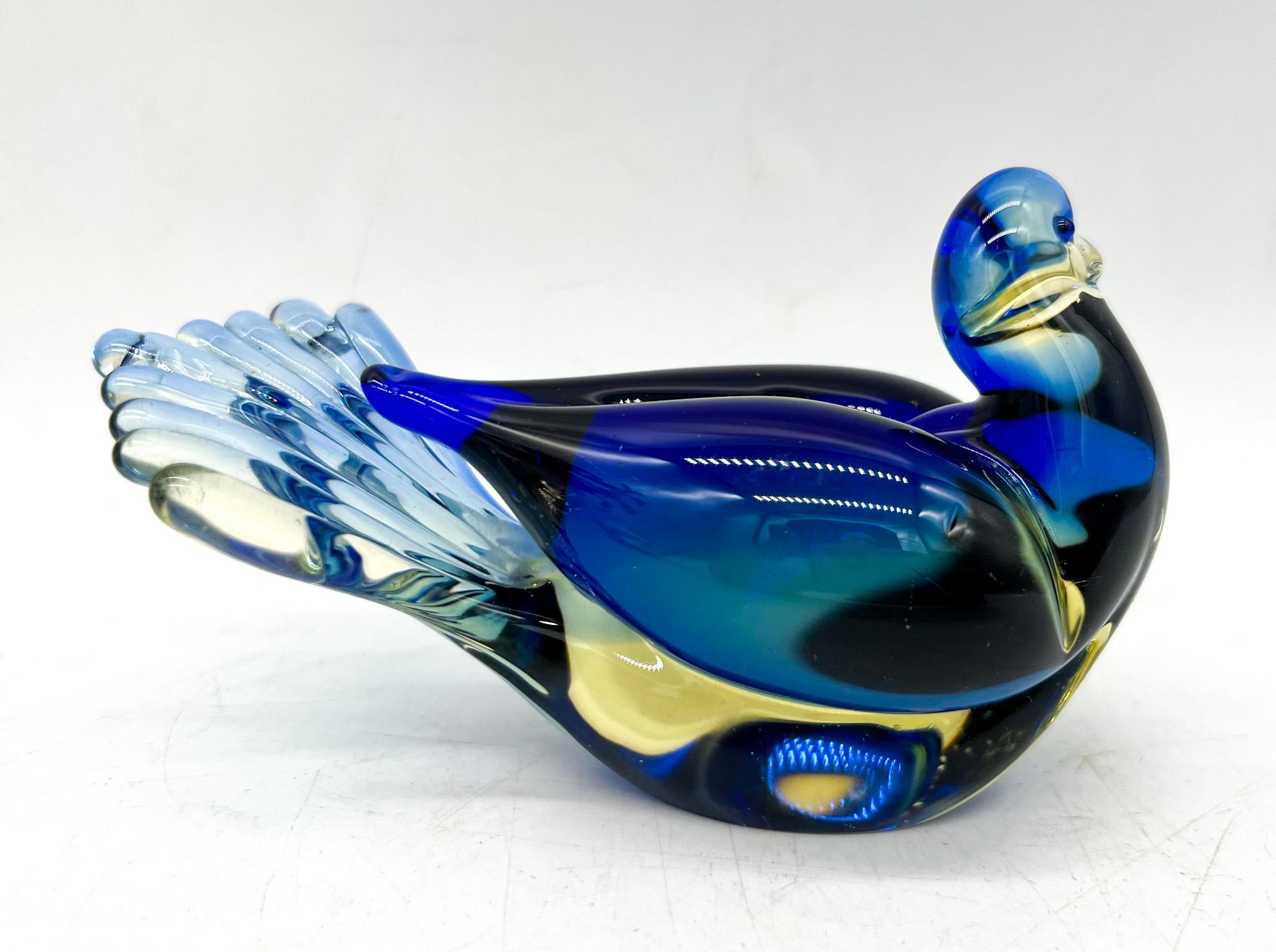 Murano Glass Bird Archimede Seguso ムラーノ MURANO, Italy