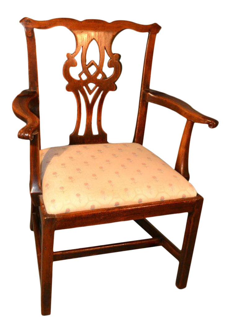 18th Century English Style Armchair Chairish