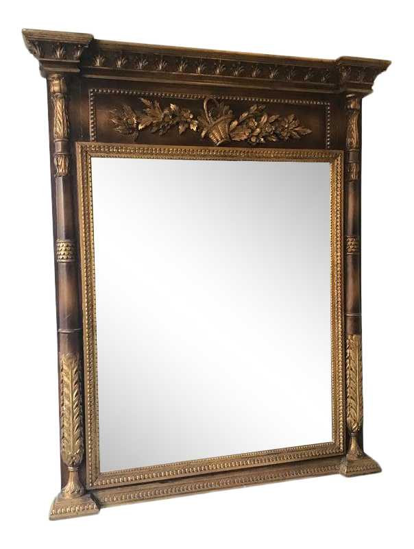 Italian Trumeau Mirror Chairish