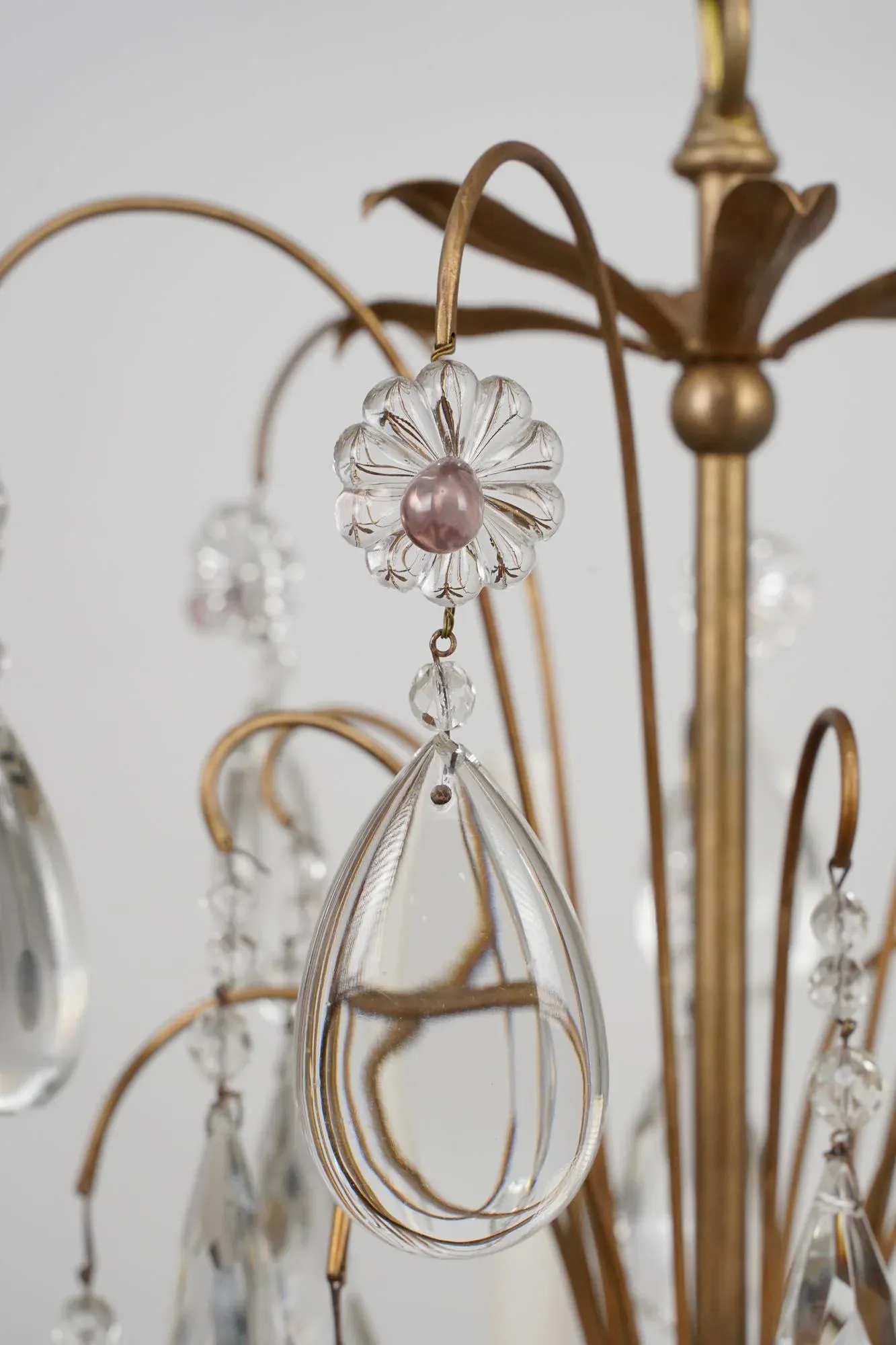 Plaza Hotel French Louis Bronze Crystal Tiered Chandelier Chairish