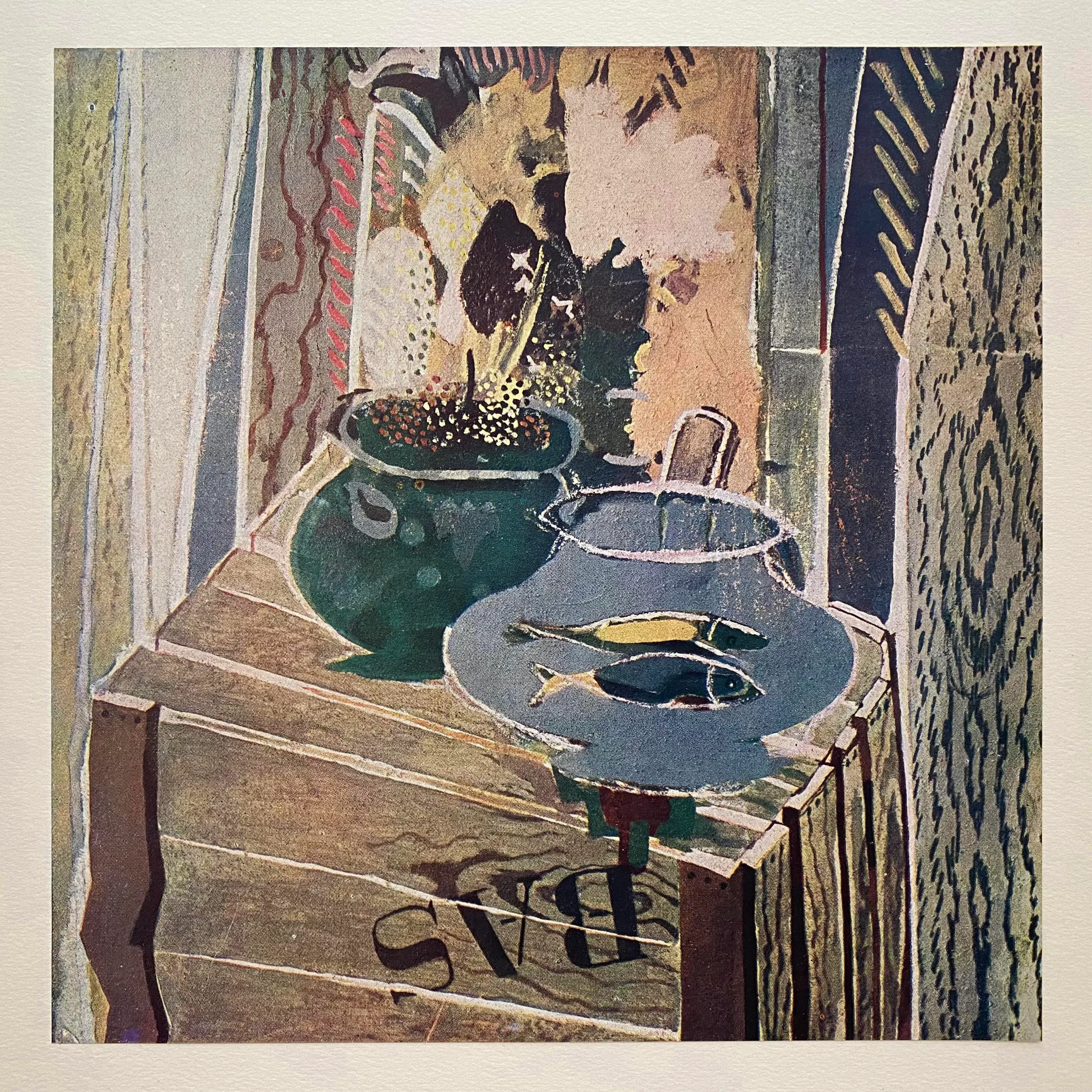 Georges Braque Vintage 1948 Limited Edition French Fine Art