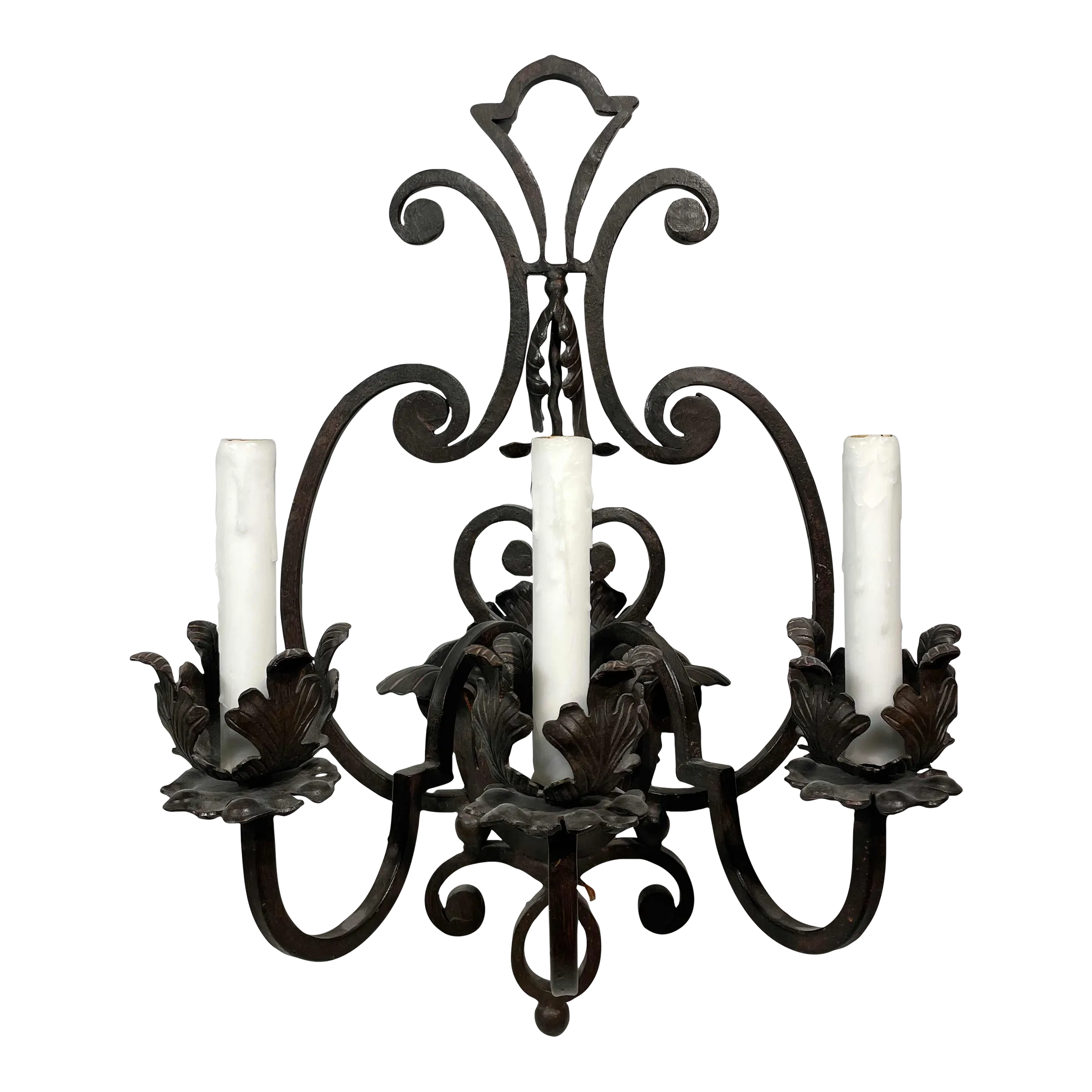 お礼や感謝伝えるプチギフト Wrought Colonial Spanish Ebanista Iron Chairish | Sconce Wall ライト・ランタン