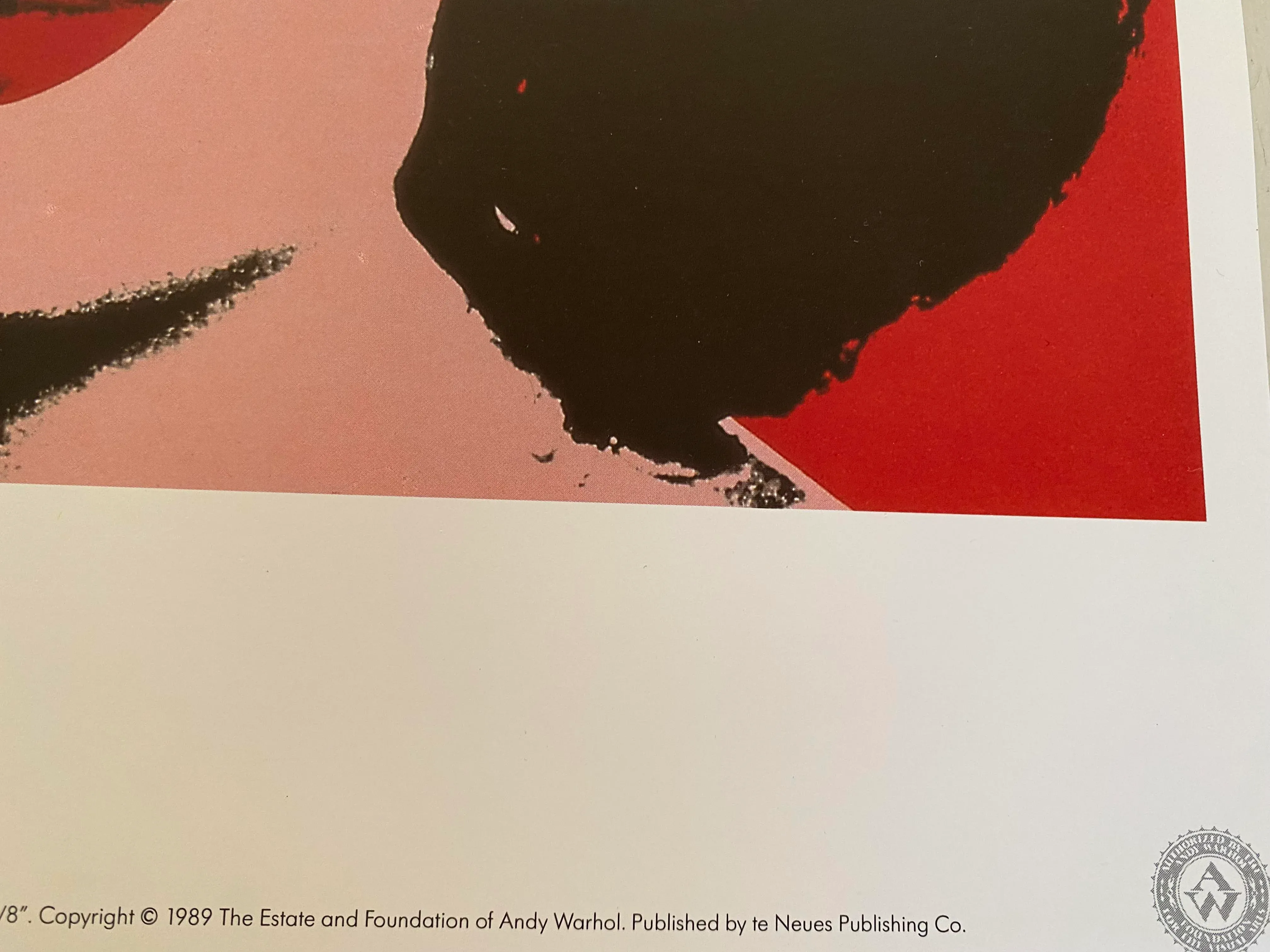 1989 Andy Warhol Foundation 