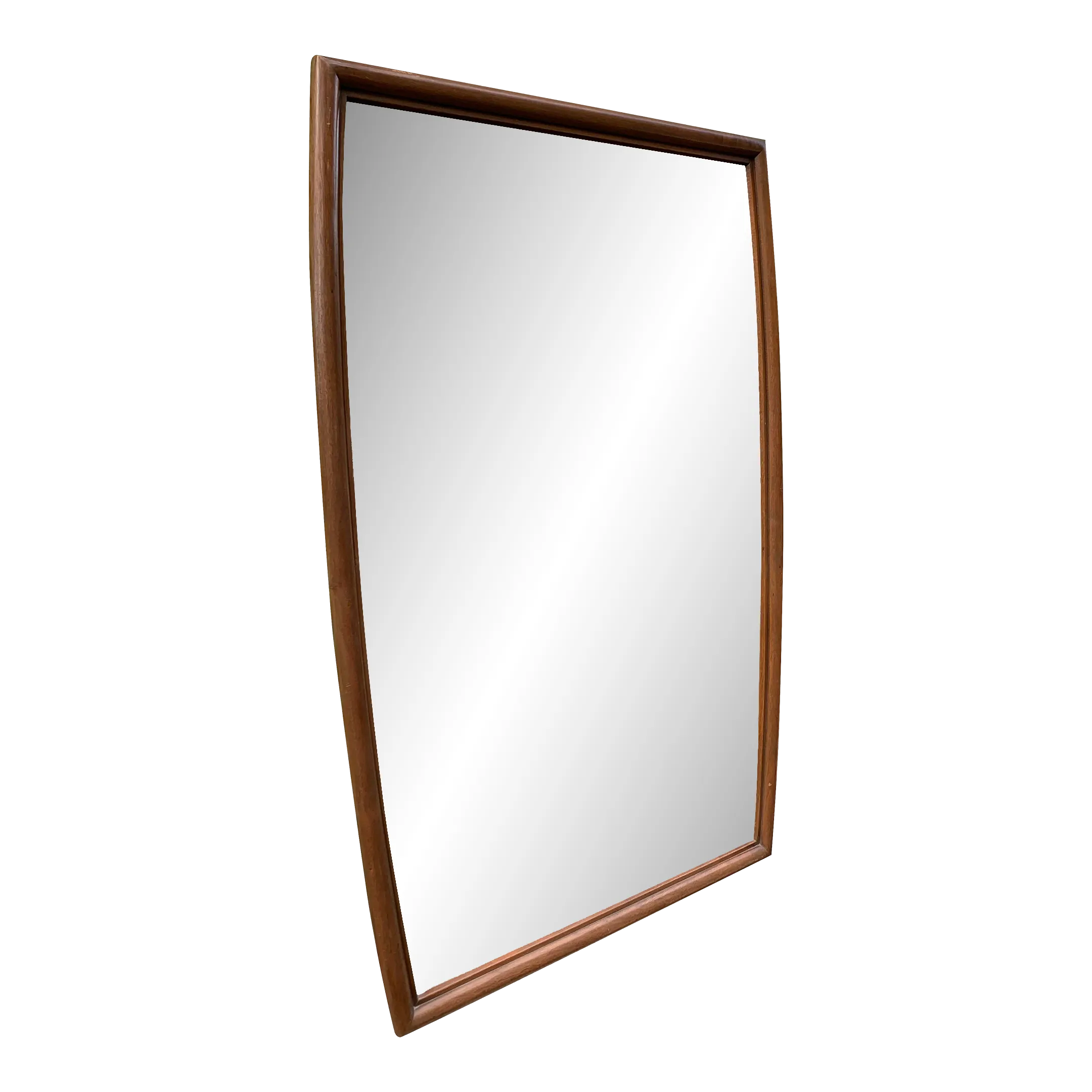 1950s John Stuart MidCentury Modern Hanging Wall Mirror Chairish