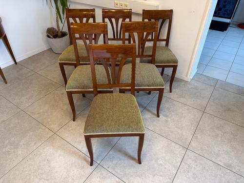Biedermeier Style Chairs, 1950s, Set of 6