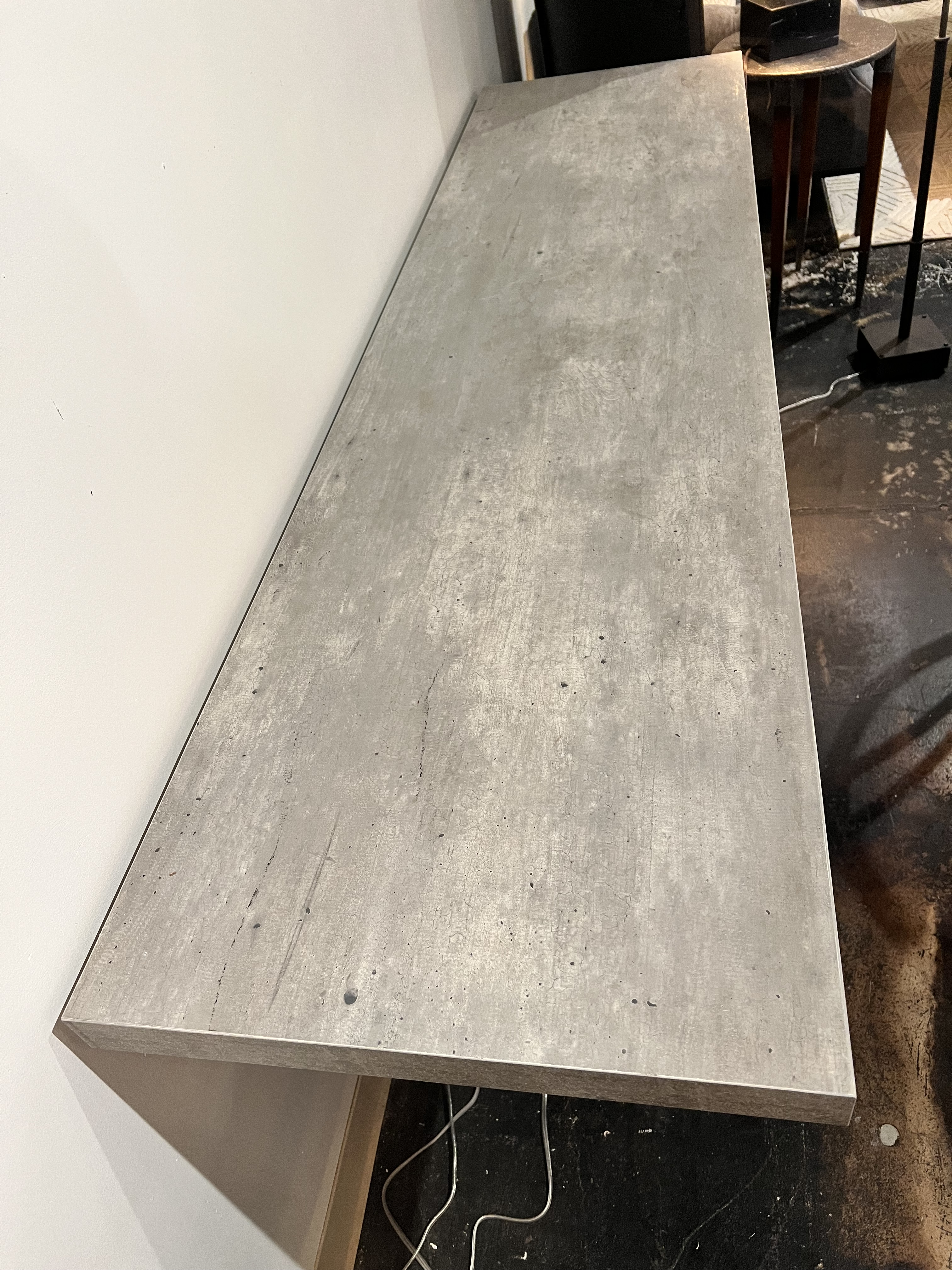 Concrete laminate 2024 table top