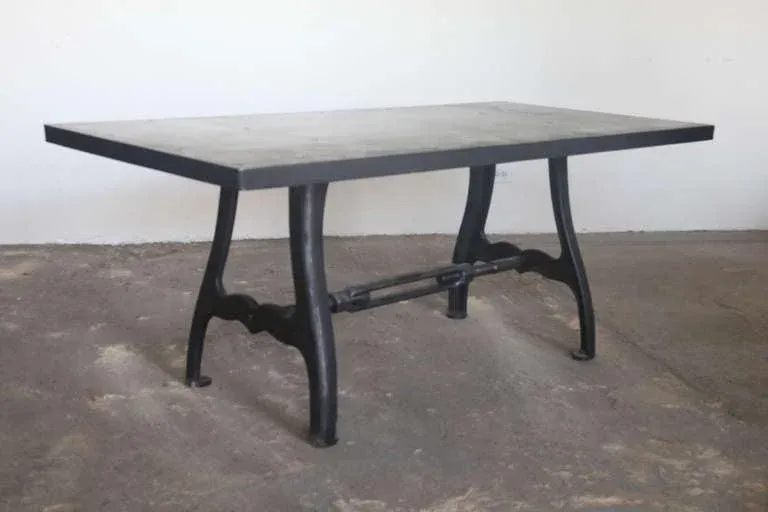 Steel Top Machine Lathe Base Table