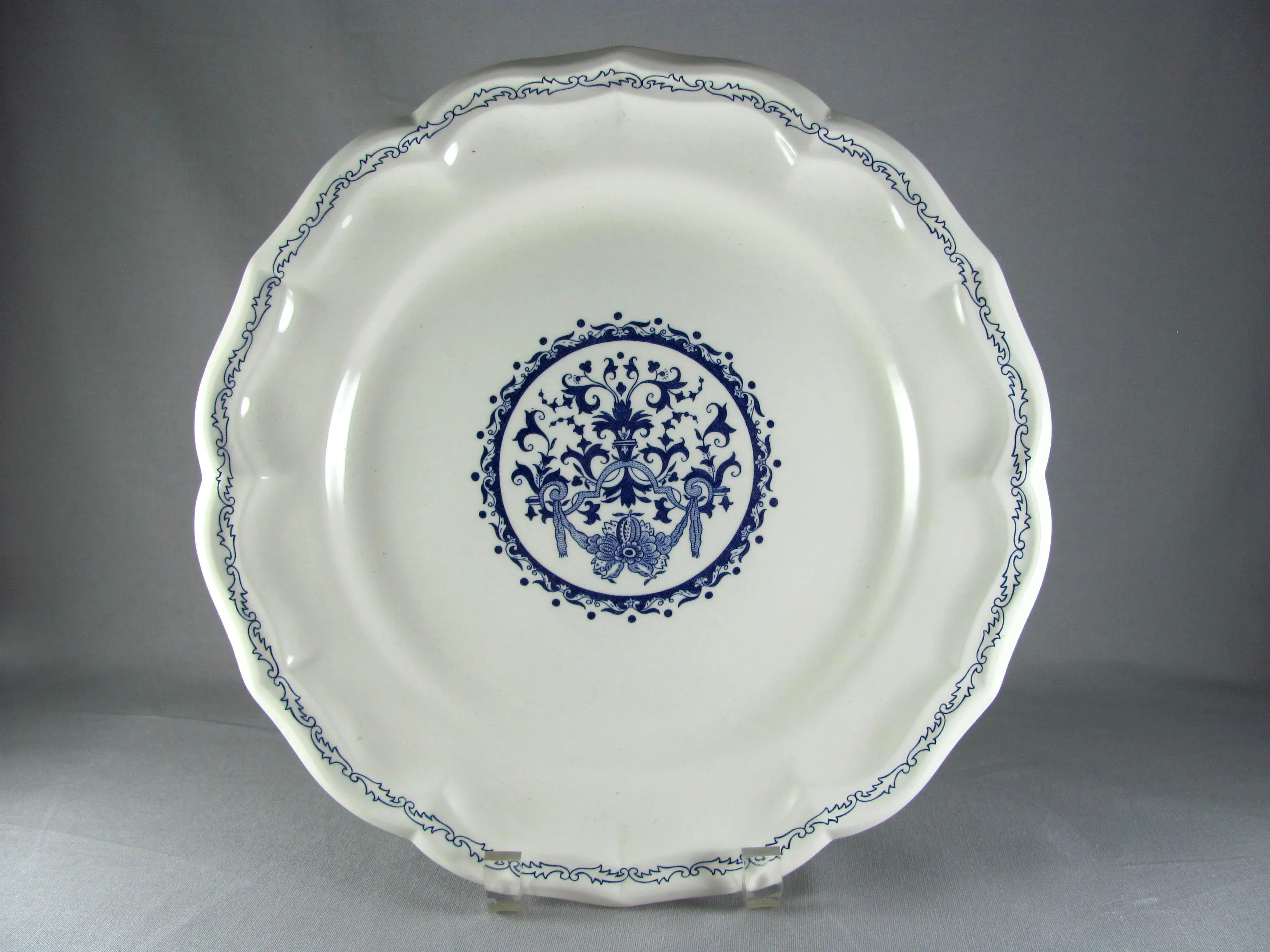 未使用ジアン　ルーアン　Gien　ジアンROUEN 32 BLEU 未使用ジアンルーアンGienジアンROUEN 32 BLEU