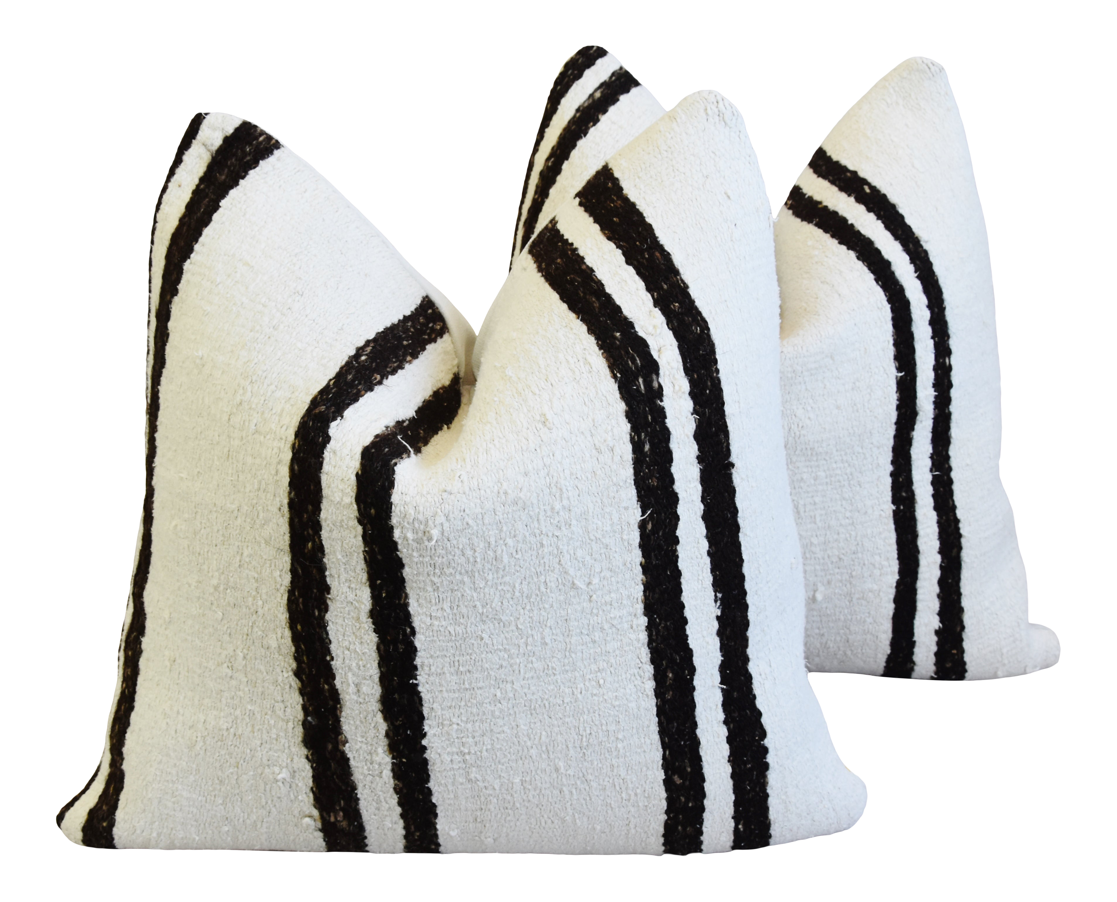 Organic Hemp Cotton Turkish Kilim Feather Down Pillows 22