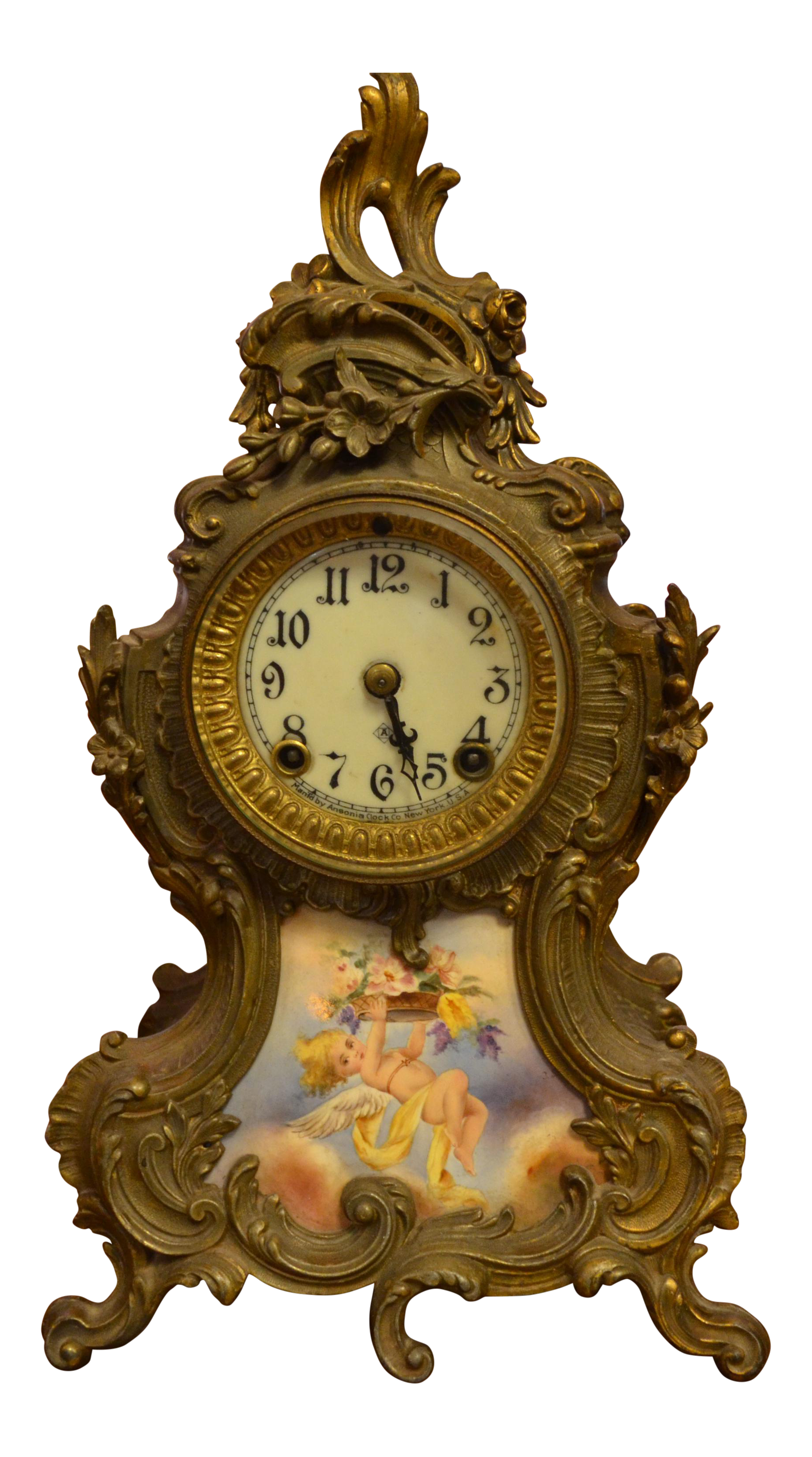Antique Mantel Clocks >> Antique Mantel Clock Candle Holder Set Chairish Antique Mantel Clocks >> Antique Mantel Clock Candle Holder Set Chairish