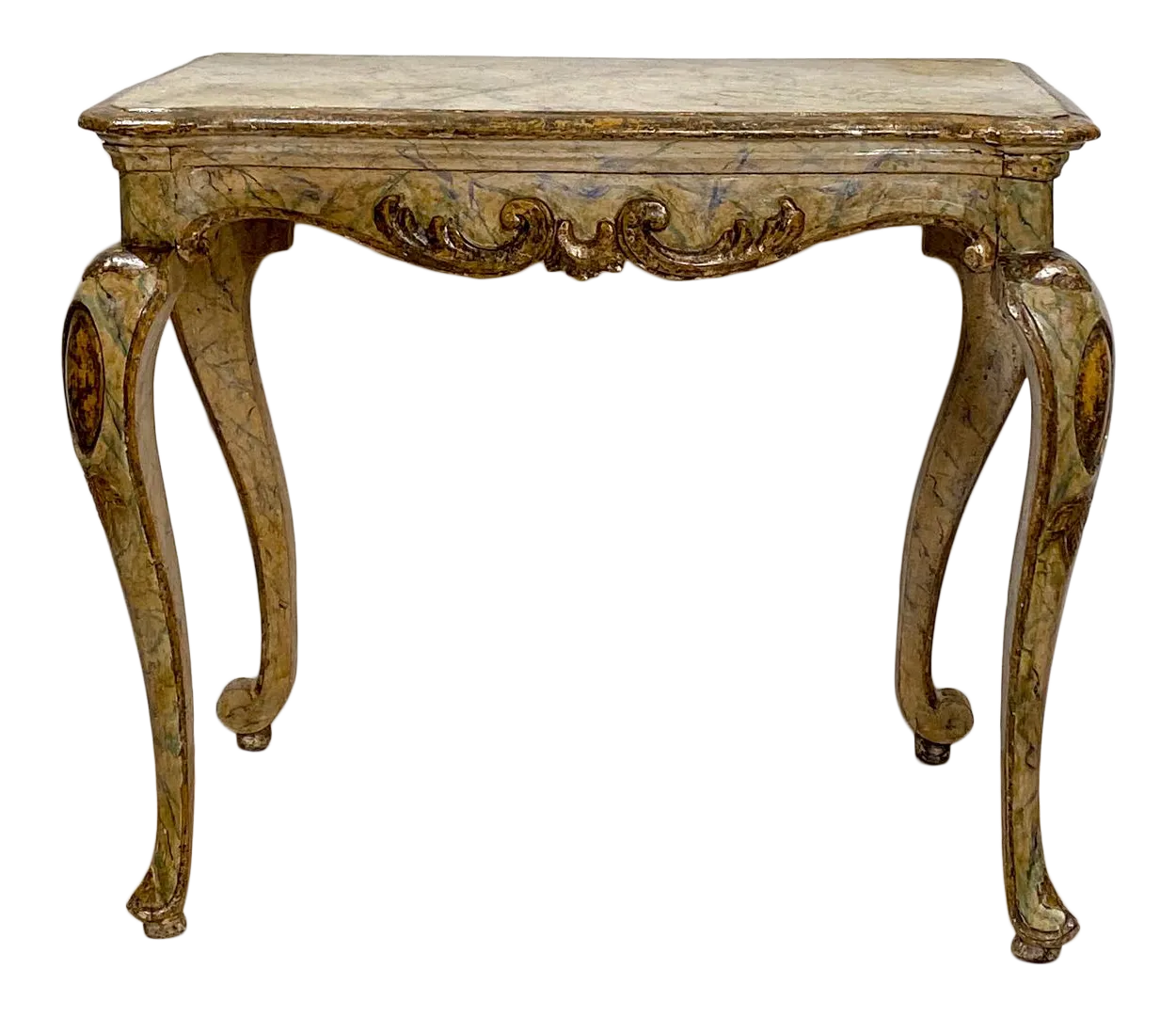 19th Century Italian Baroque Style Console Table Chairish