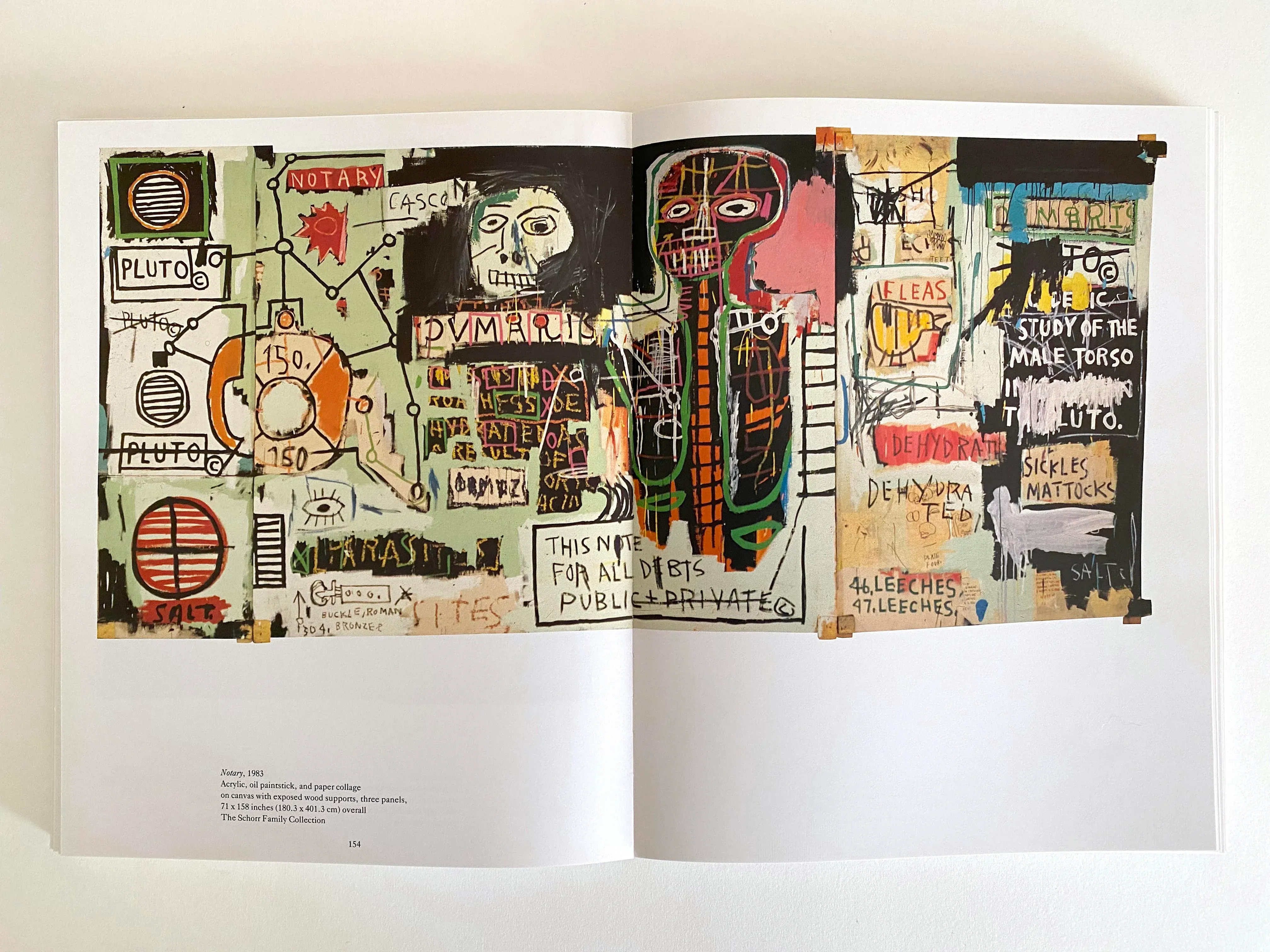 Jean Michel Basquiat Vintage 1996 Whitney Museum