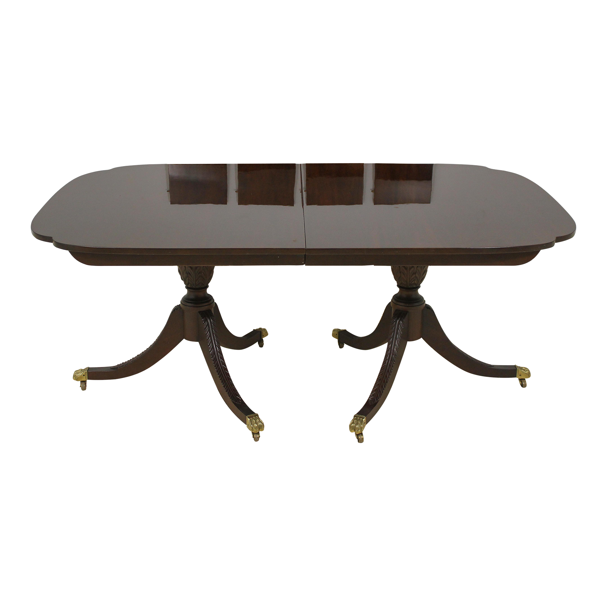 Stickley Duncan Phyfe Mahogany Dining Room Table Chairish