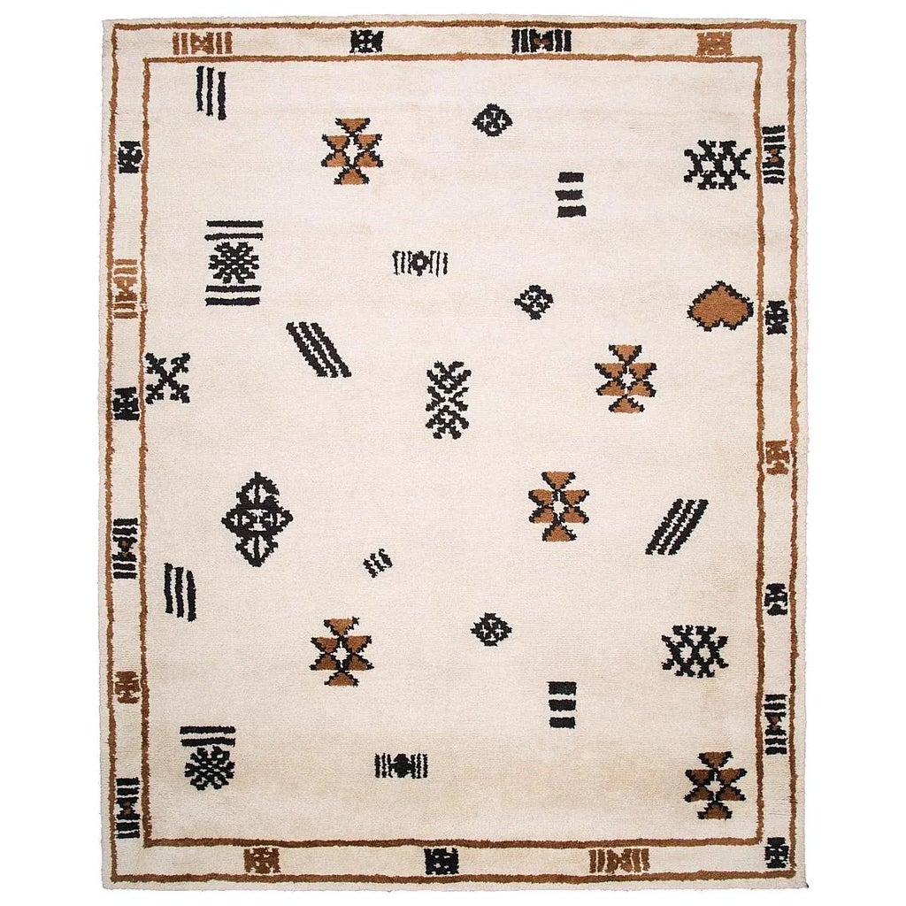 Schumacher Samsun 5' x 7' Moroccan Wool Rug in Carbon | Chairish