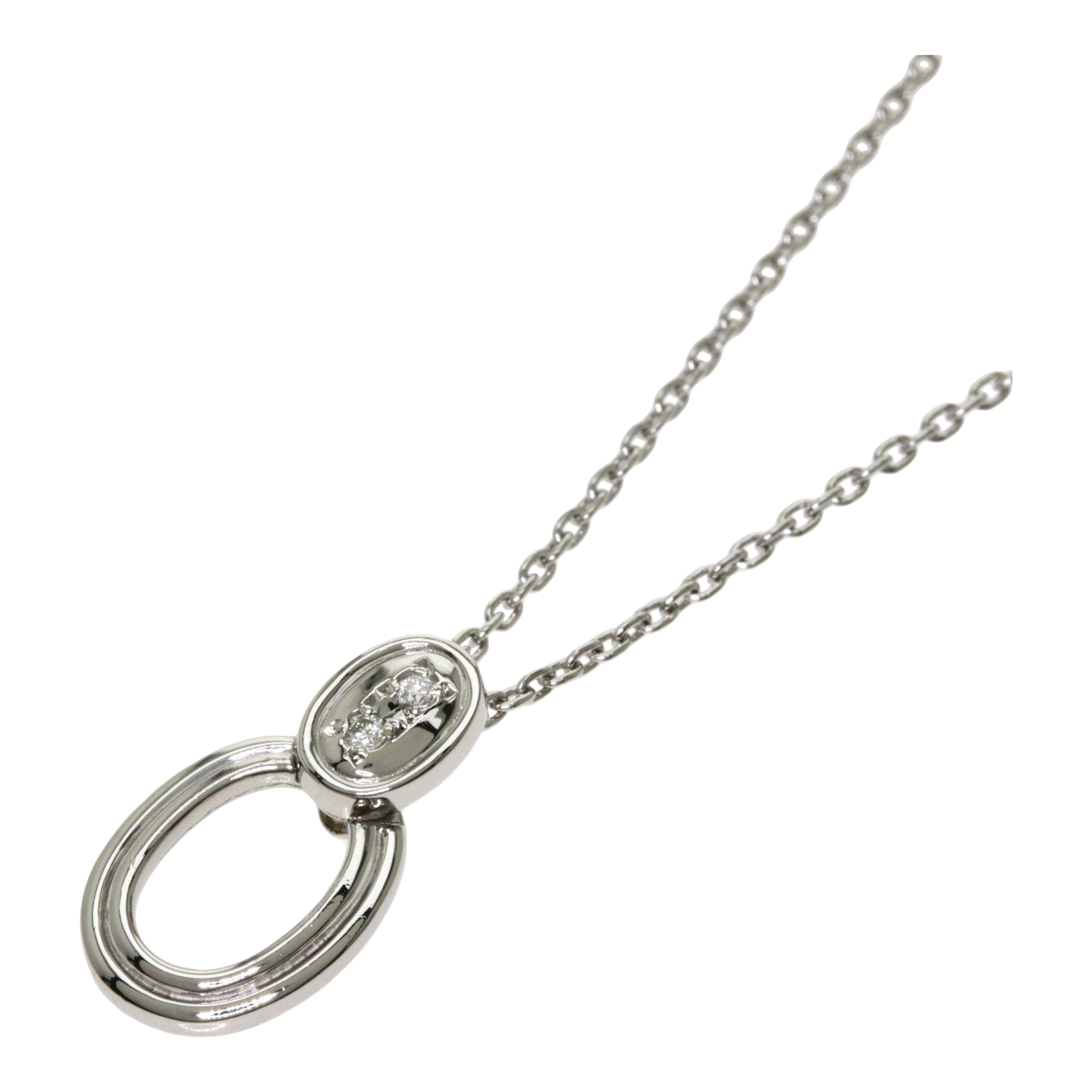 Christian Dior Dior Diamond Necklace Platinum Pt850 / Pt900 Ladies
