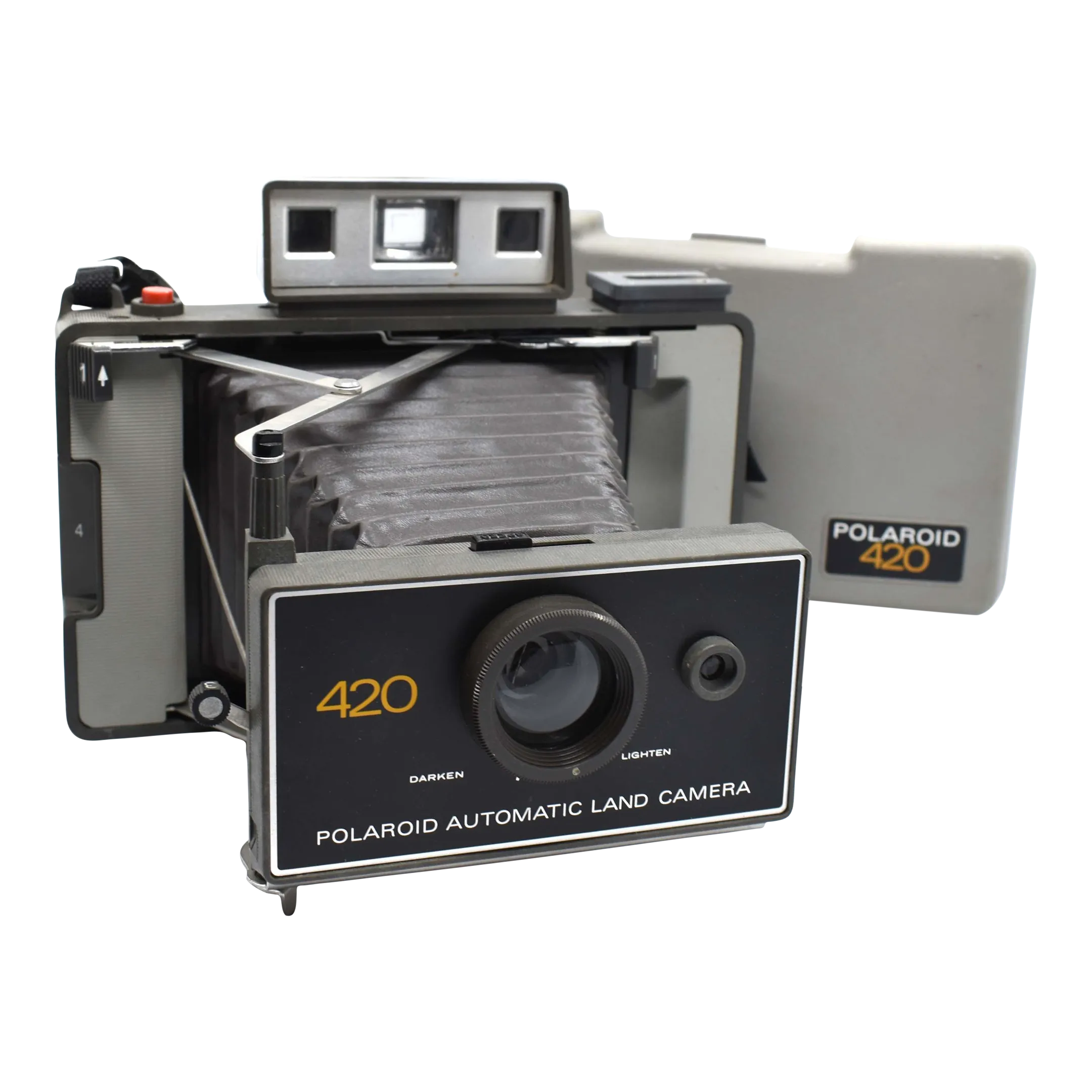 Polaroid Automatic Land Packfilm Model 420 Camera With Clamshell Cover ...