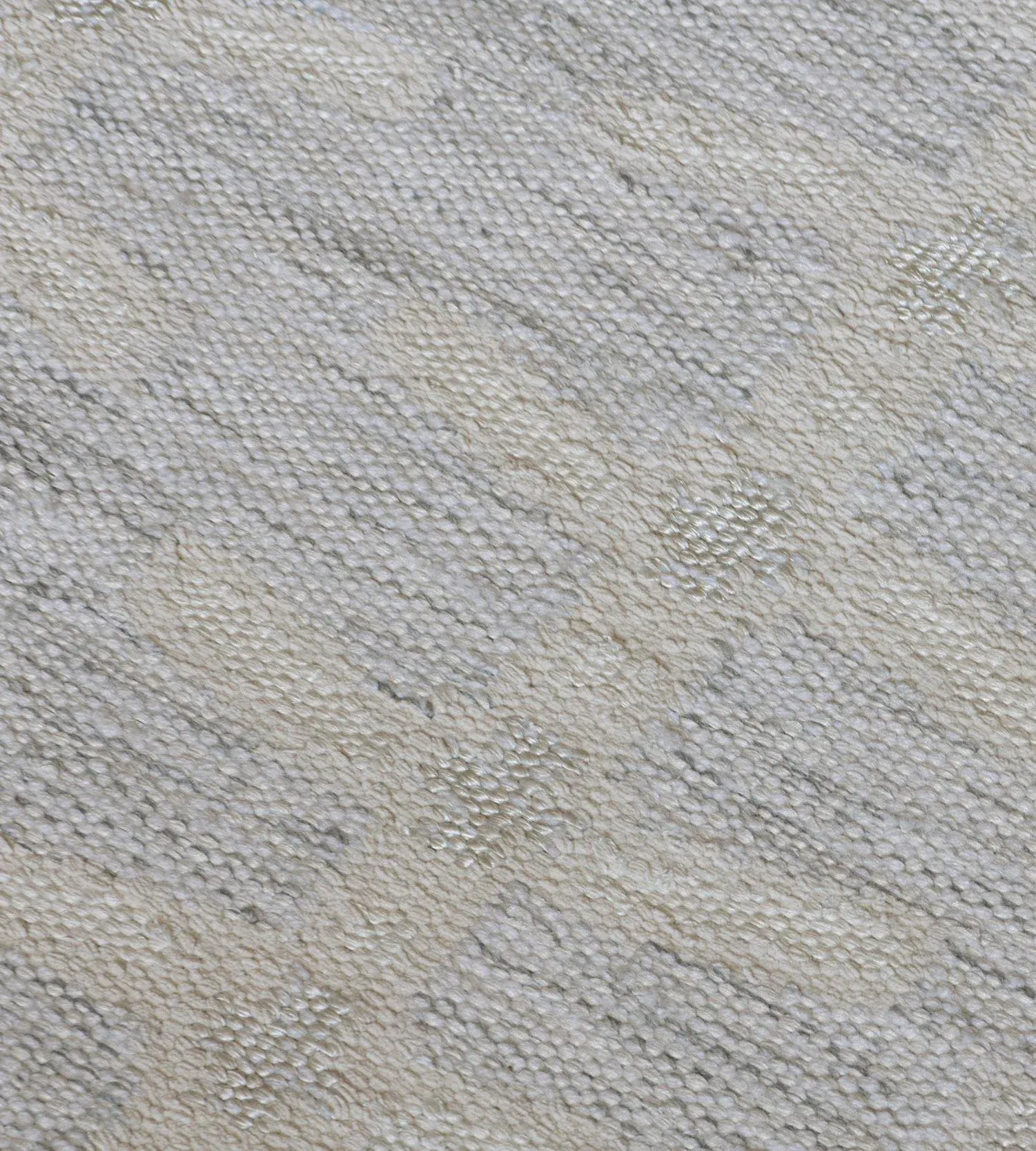Hand-Woven Swedish Kilim Inspired Wool Mansour Modern Rug