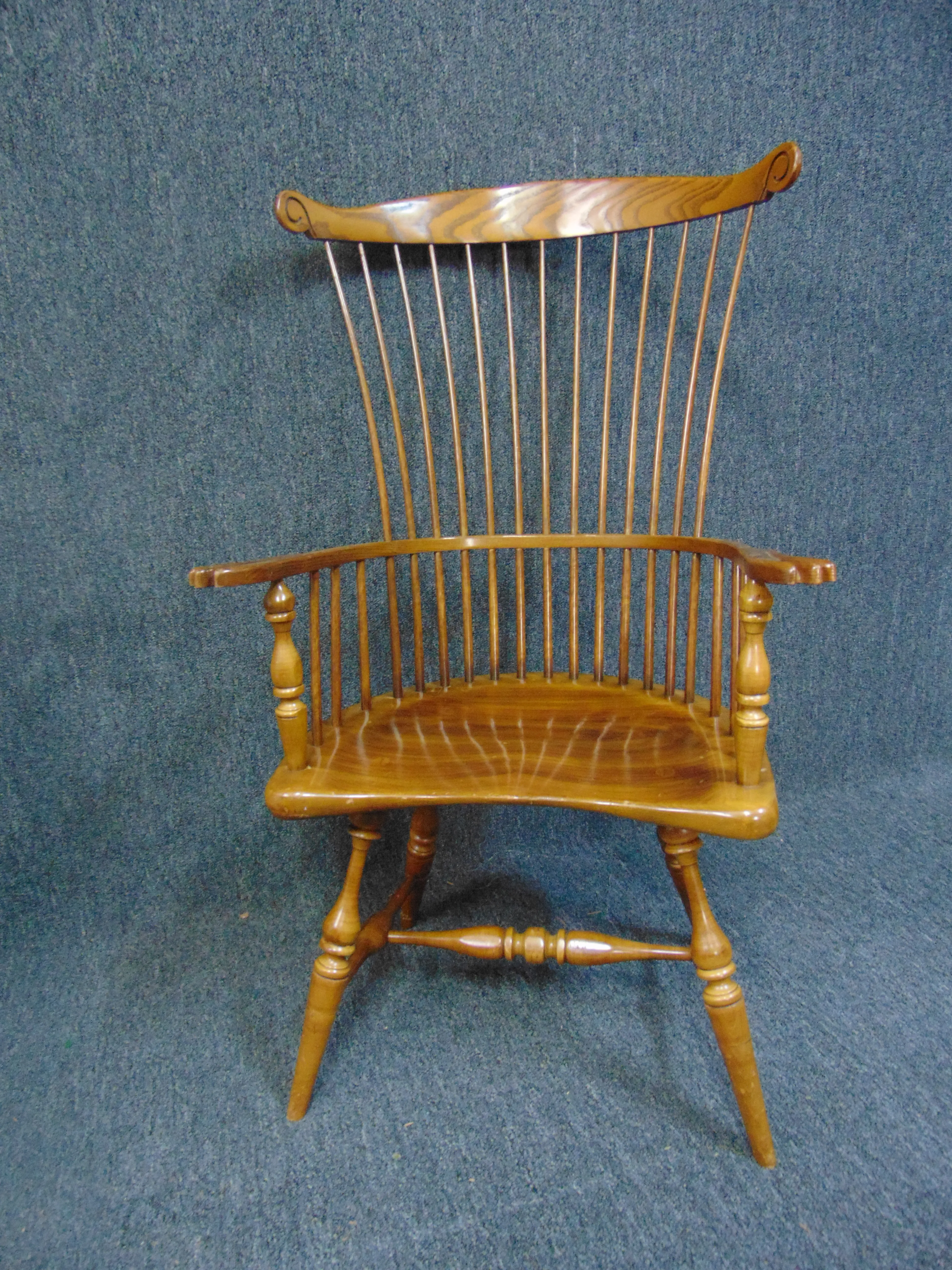 Frederick Duckloe Combback Windsor Arm Chair Chairish