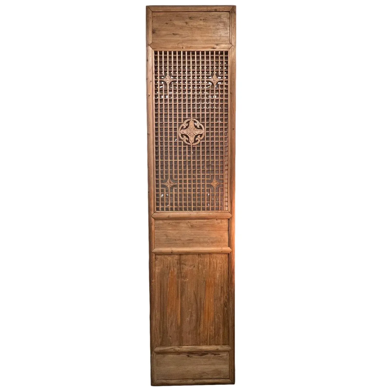 銅版画 : 有地好登「The scence of a lattice door」 Vintage Lattice Work Screen Door | Chairish