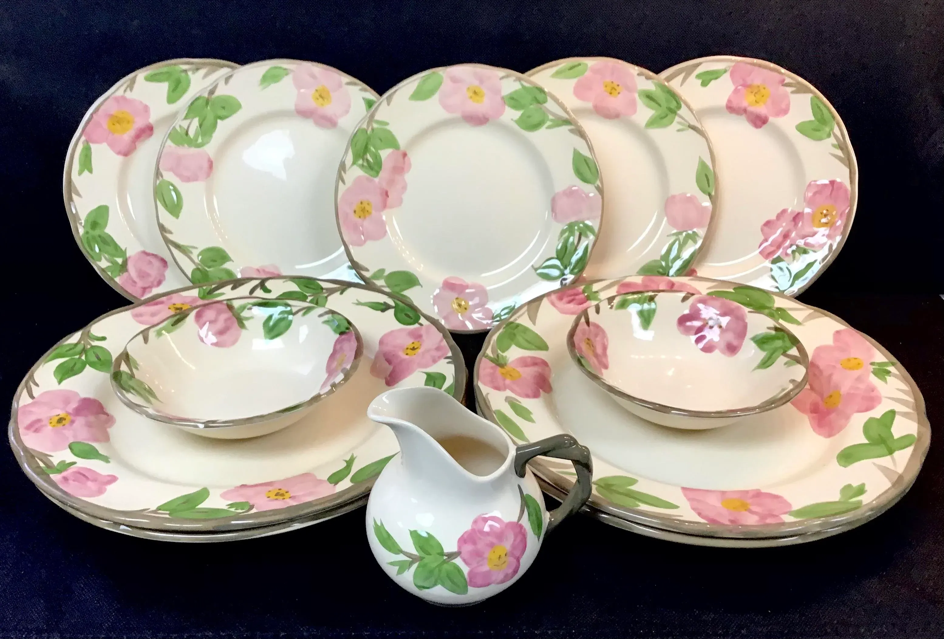 Franciscan Desert Rose China Dinnerware 12 Pieces Chairish