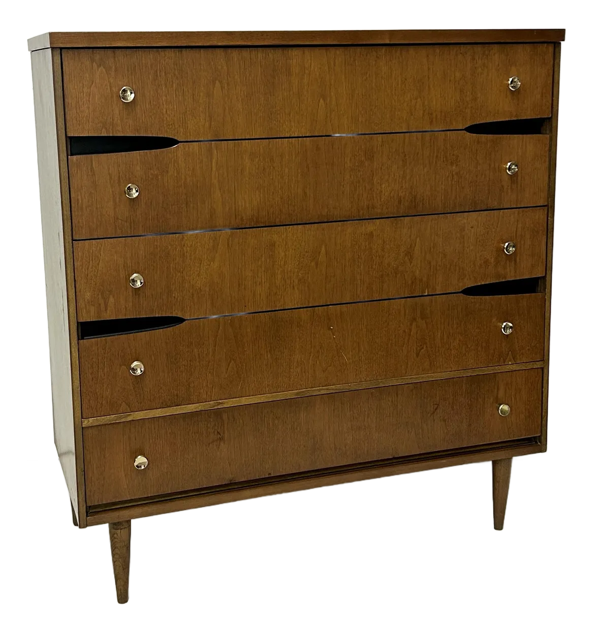 Bassett Furniture Eden House Cherry 10 Drawer Triple Dresser