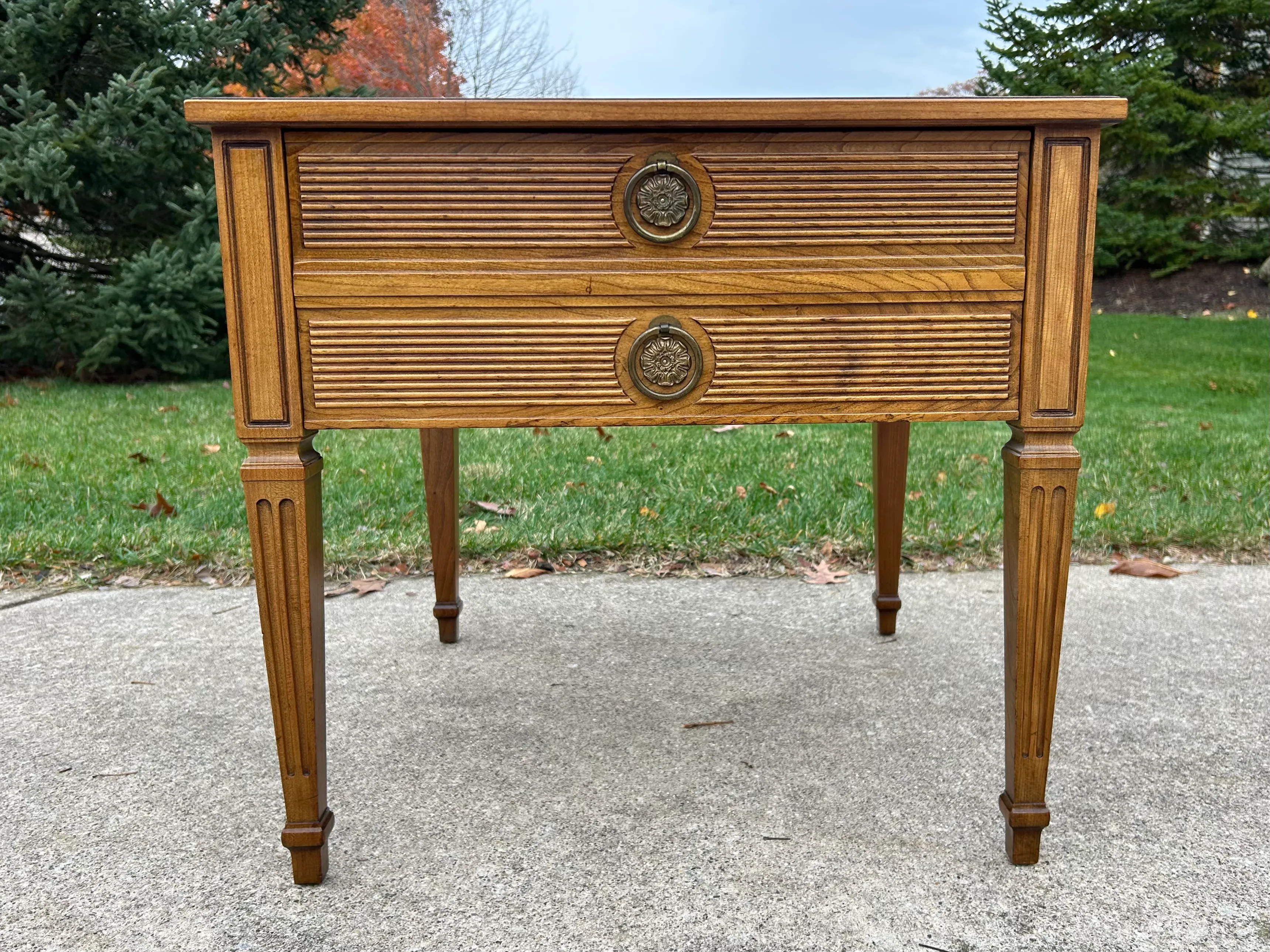 HENREDON センターテーブル　アメリカ製 Henredon Historic Natchez Collection Chippendale Butler Tea Tray