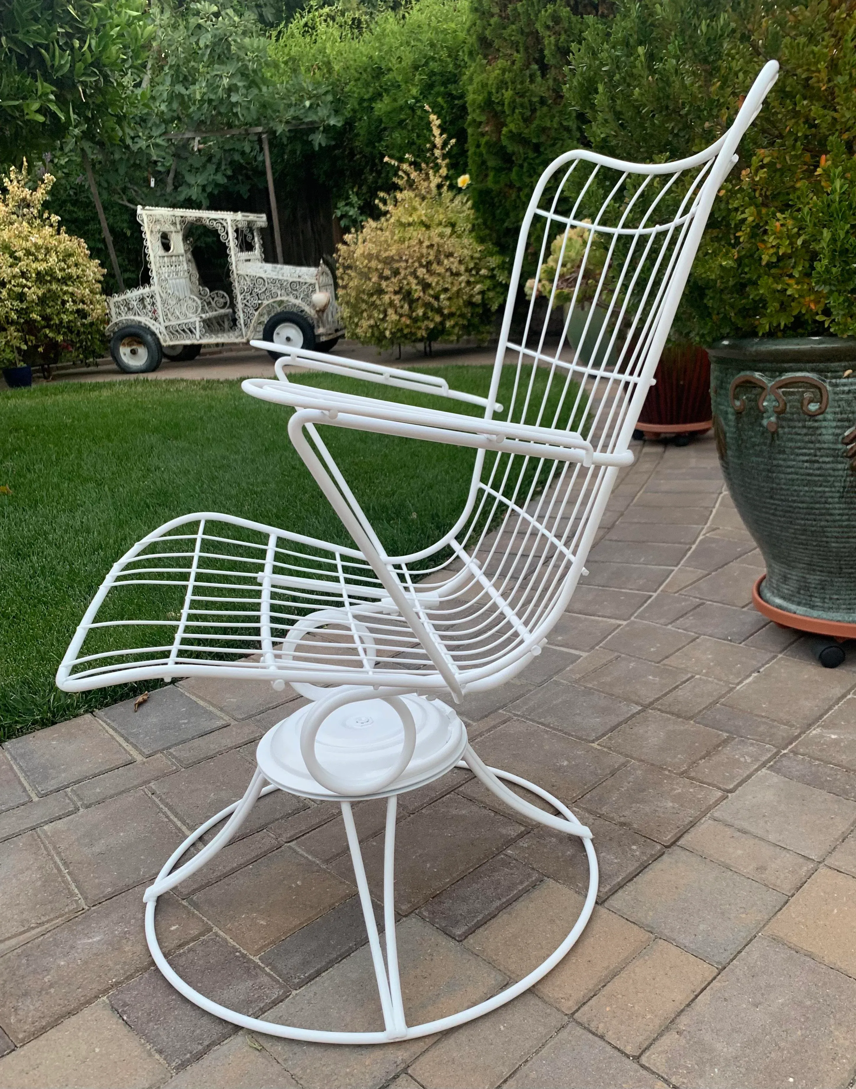 Outdoor Furniture Homecrest Wire Chair Homecrest Swivel Rocker