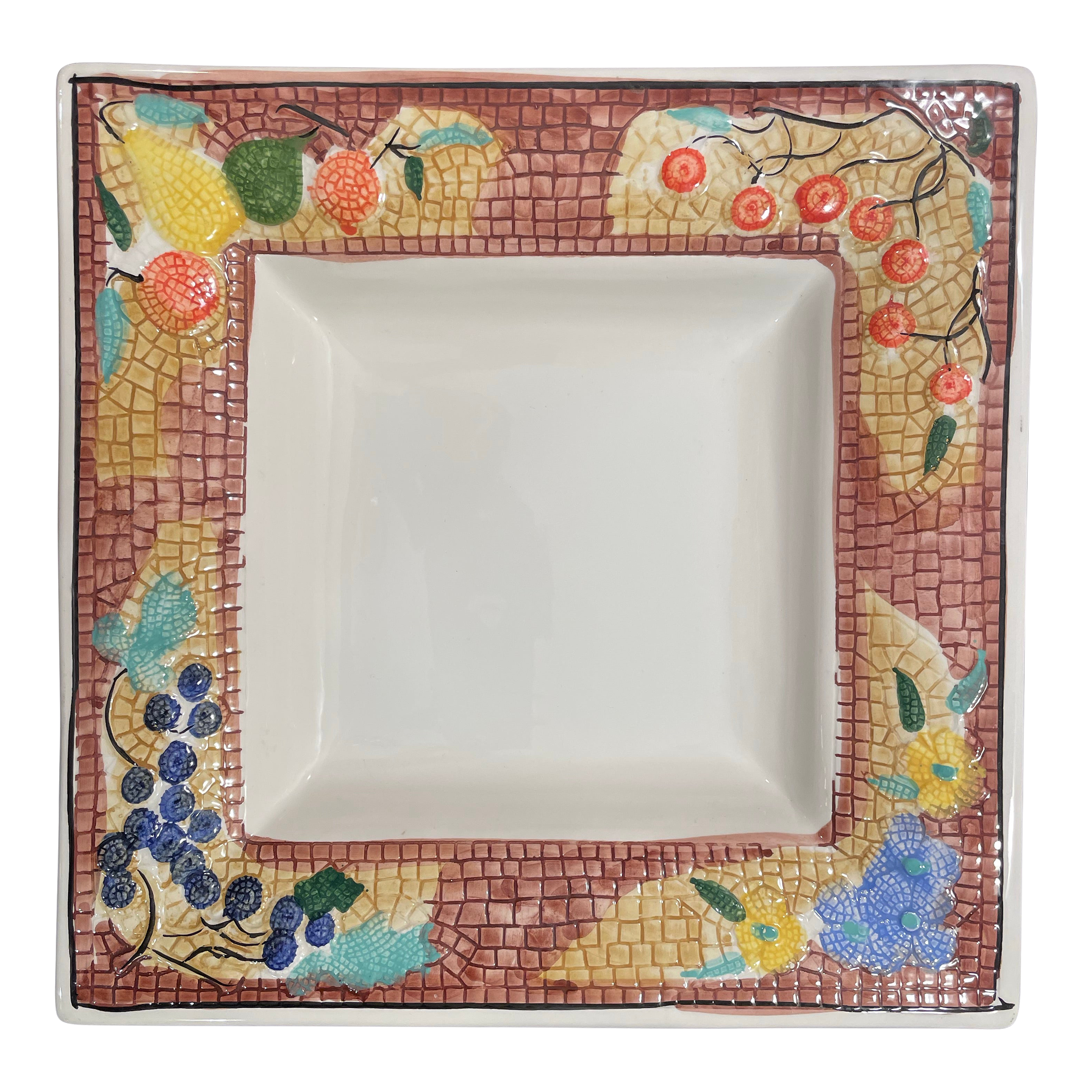 Antica Fornace Embossed Italian Serving Platters Antica Fornace