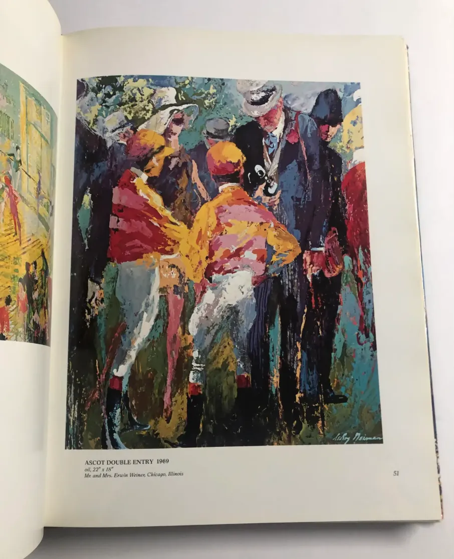 Signed Leroy Neiman Art and Lifestyle Book
