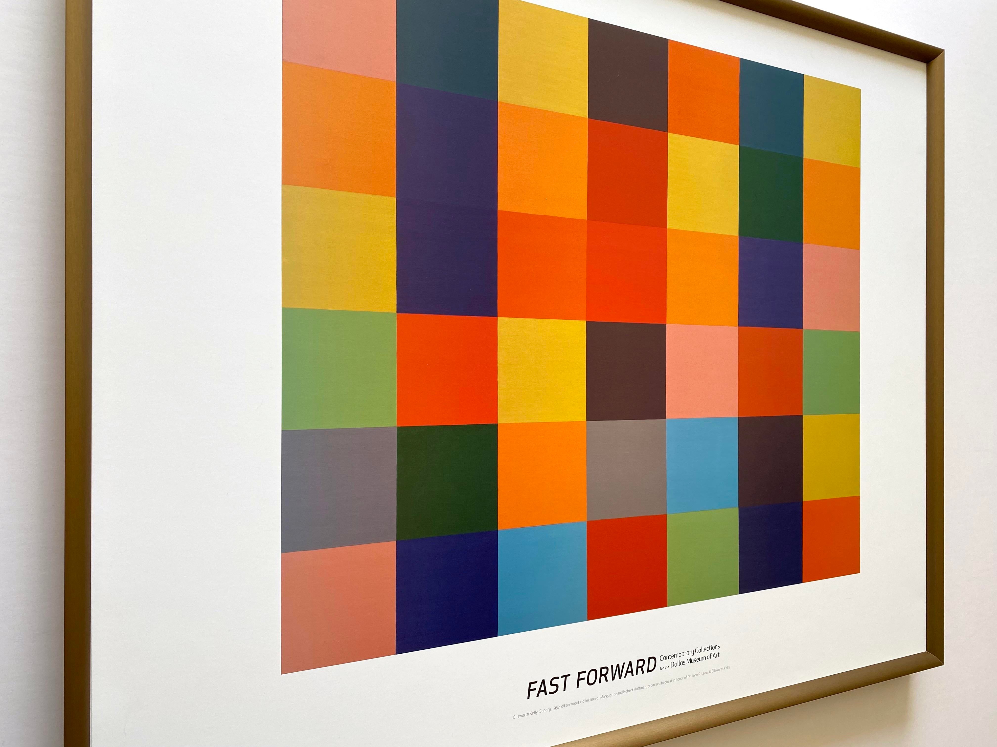 Ellsworth Kelly Sunflower (1957) Poster ELLSWORTH KELLY - SUNFLOWER (1957) – L'Atelier Glöd