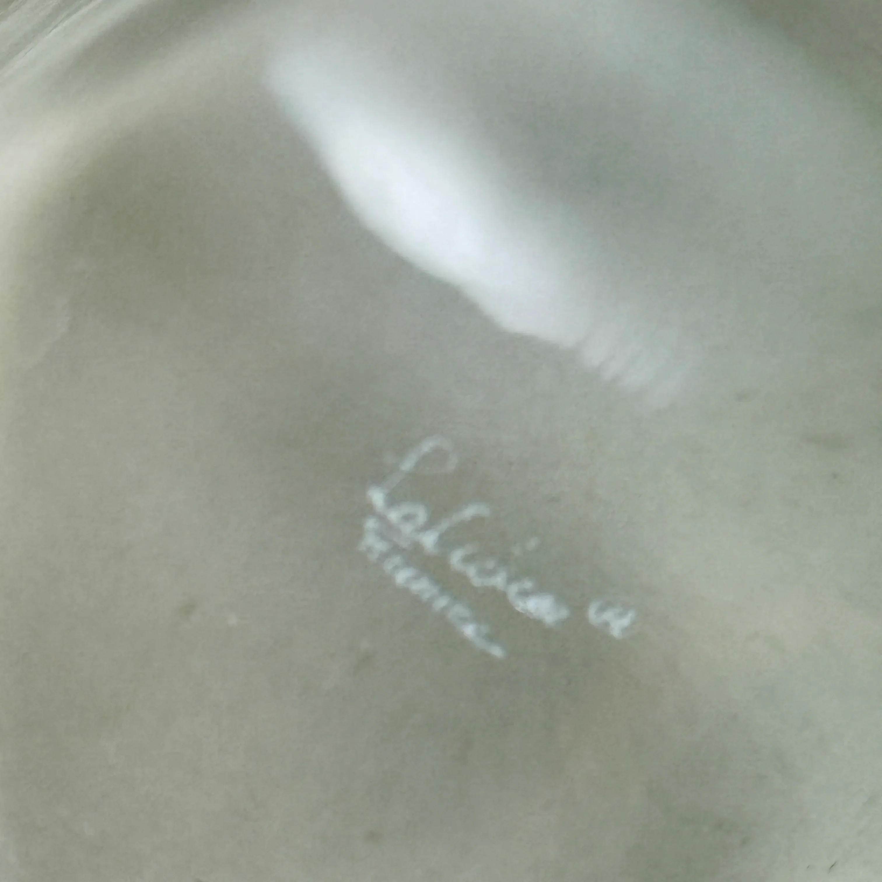 Lalique Crystal Phalsbourg Decanter, 1980s | Chairish
