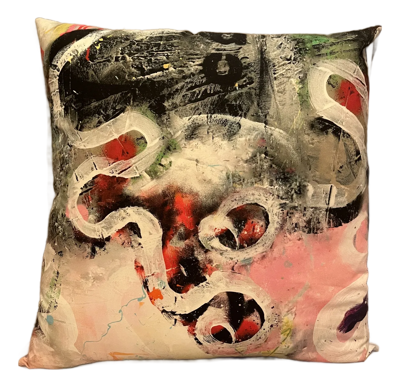 Pierre Frey Street Diptyque Graffiti Pillow CoverCavallini by Zoran Antonio Music Lithograph, 1953