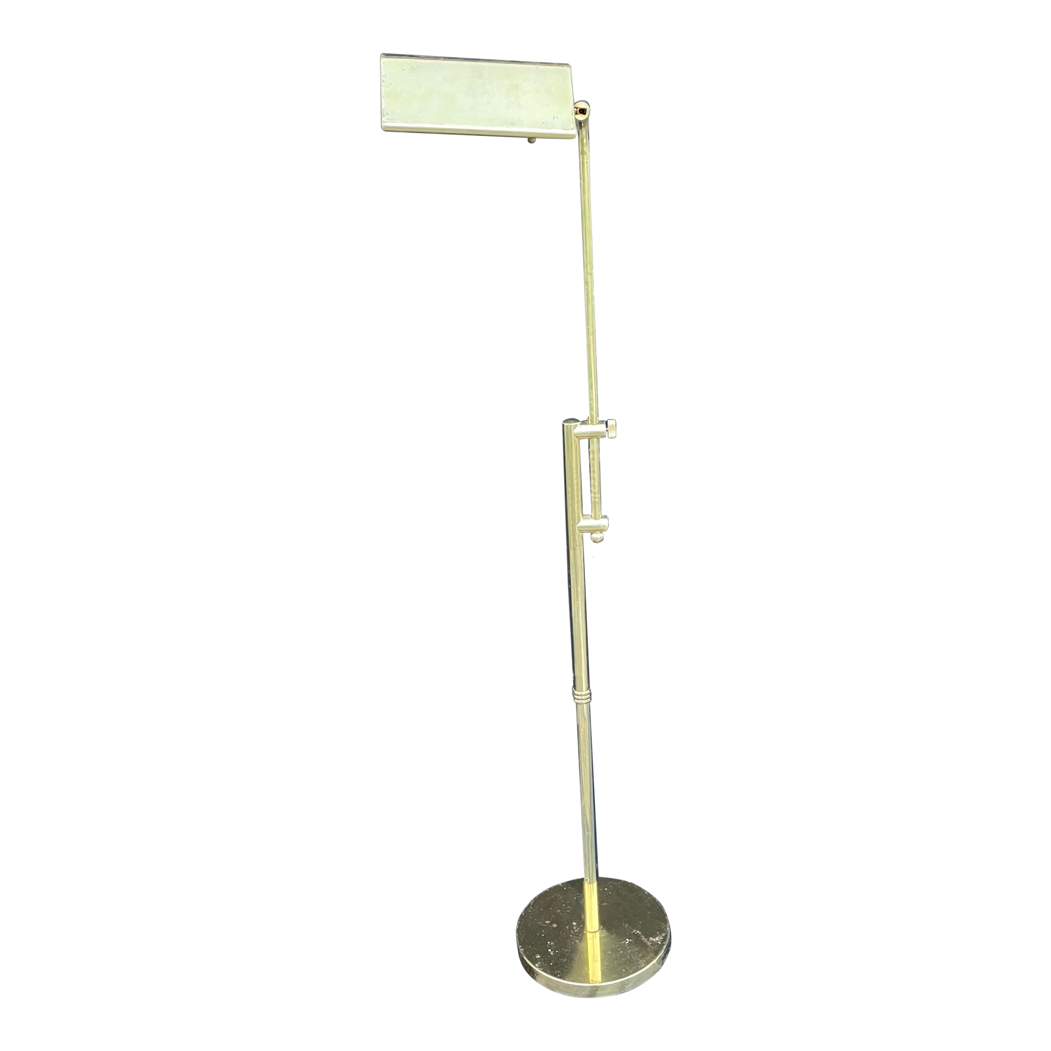 Late 20th Century Brass Pharmacy Lamp Chairish
