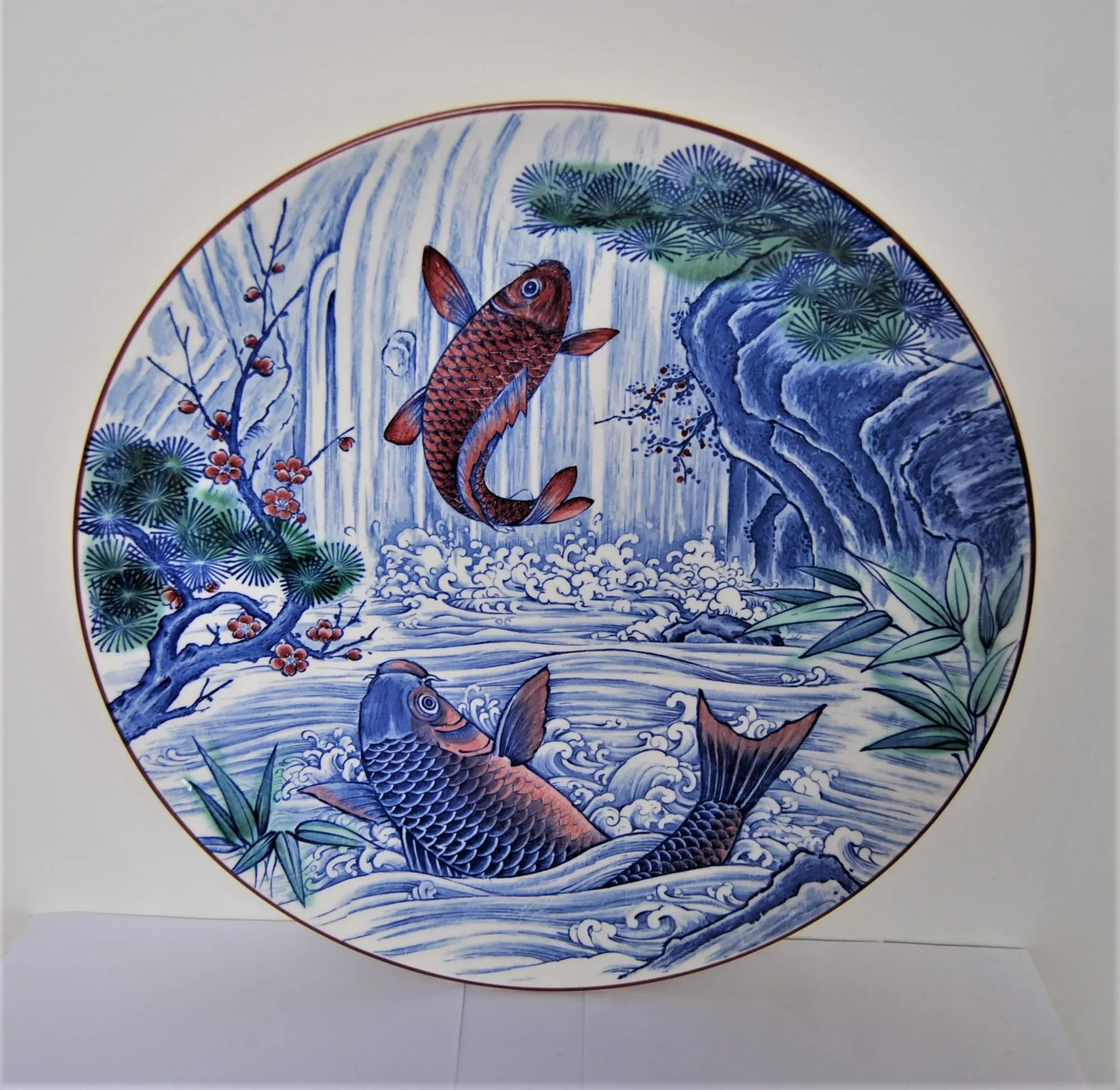 japanese-platter-mino-yaki-koi