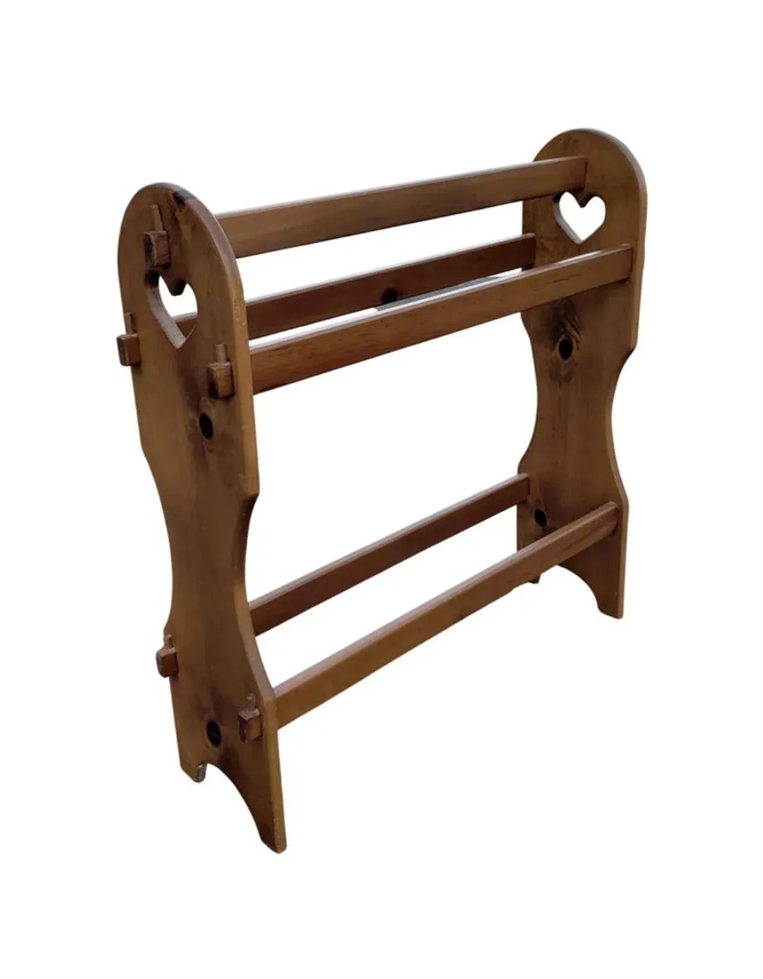 Pine quilt online rack