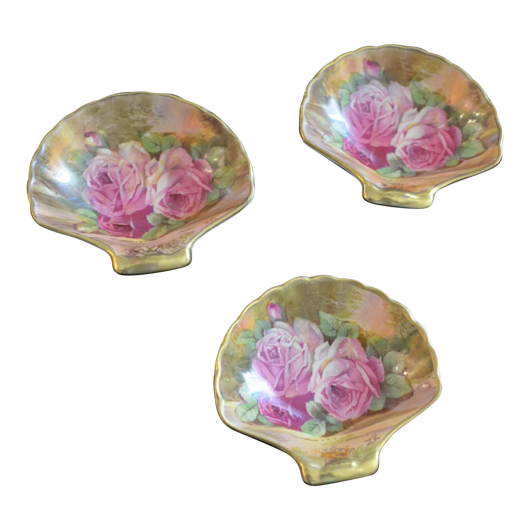 1950s Royal Winton Chintz Nut Dishes- Set of 3