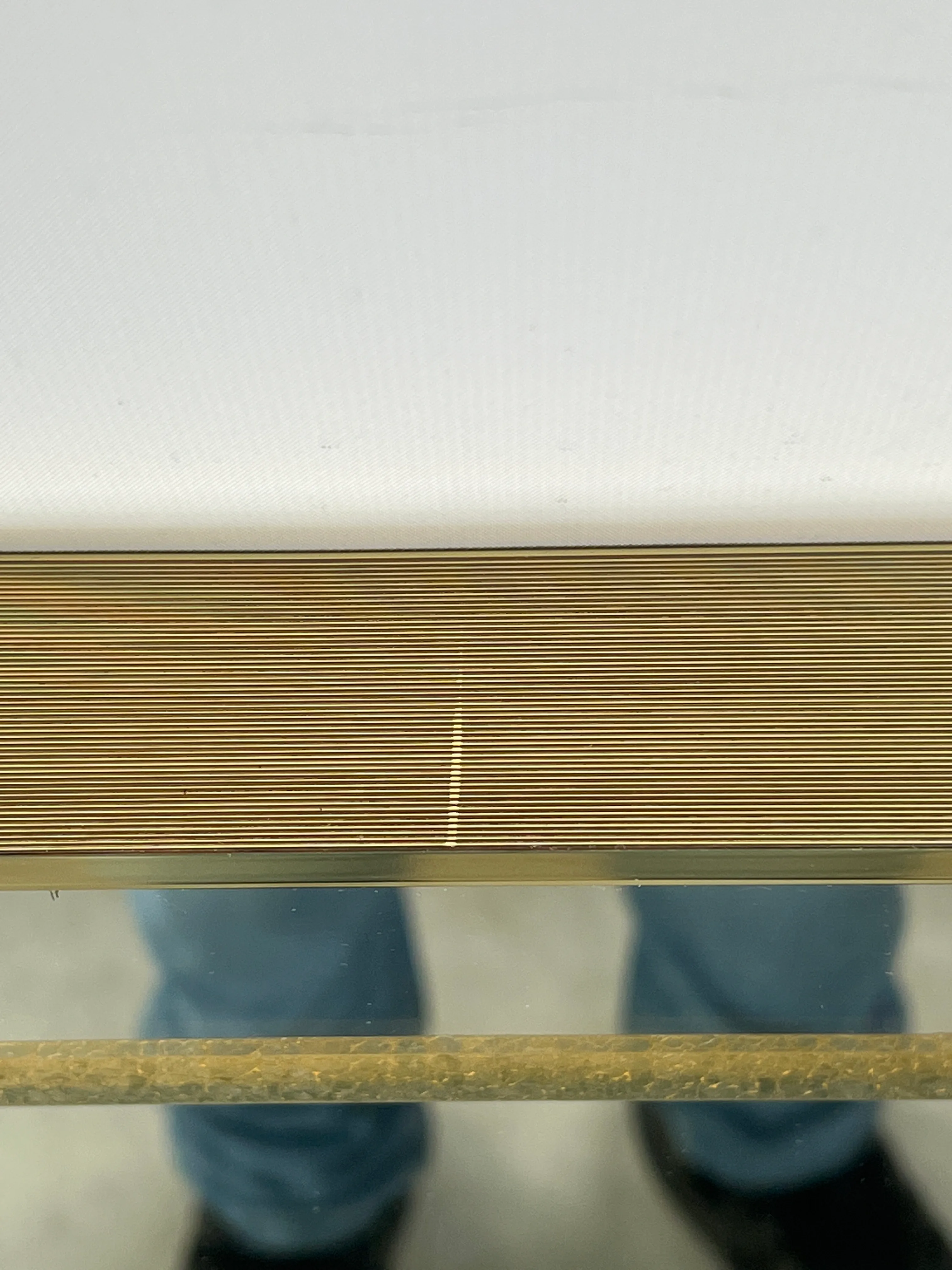 Vintage Windsor Art Metal Framed Wall Mirror Floral Design | Chairish