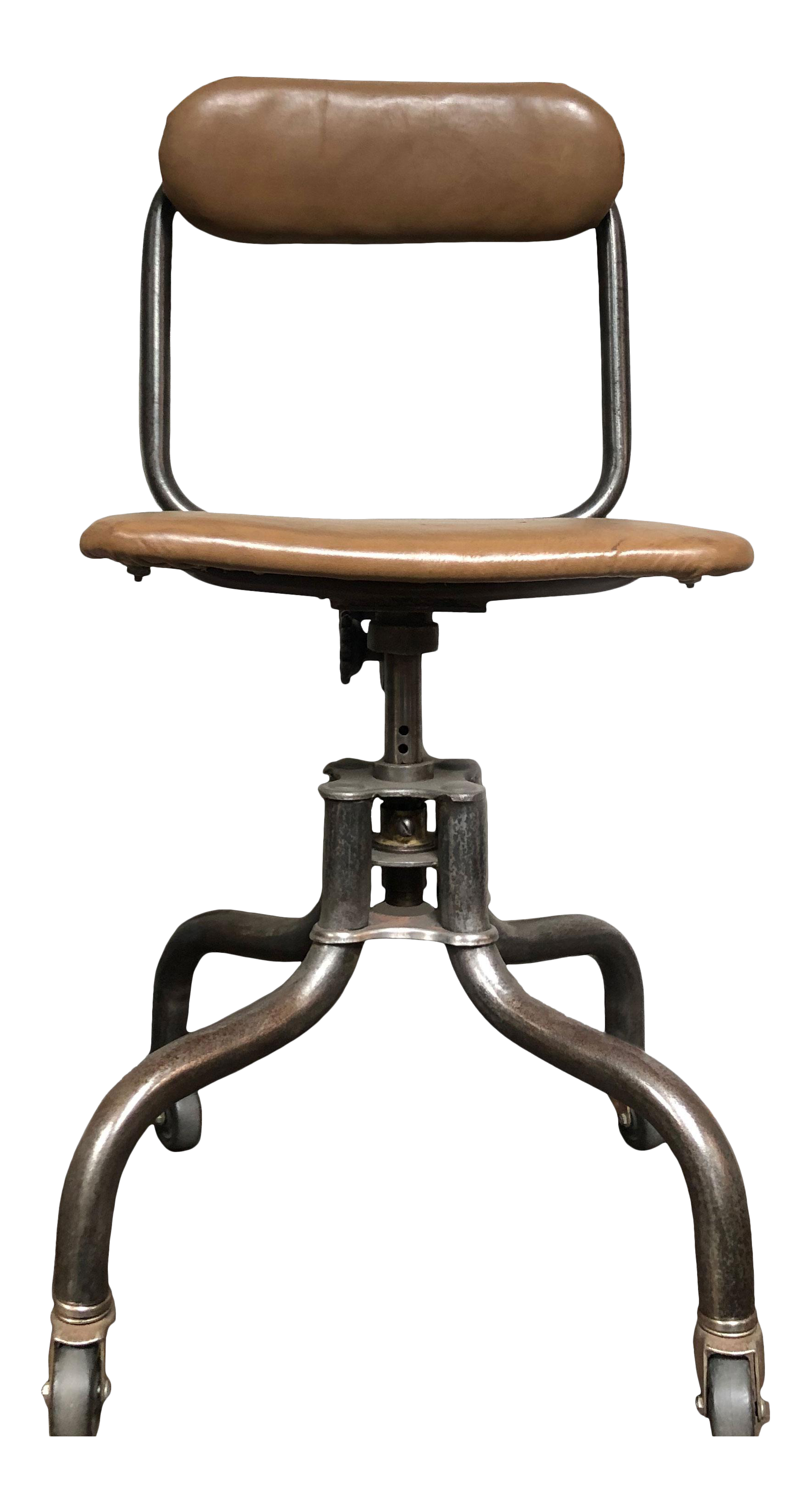 Vintage Industrial Metal Desk Chair Chairish Vintage Industrial Metal Desk Chair Chairish