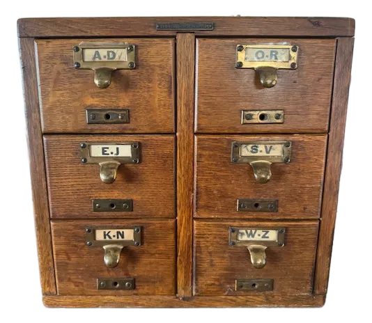 【アンティーク】欧米式書類入れ 欧米式folders　1950年代 アンティーク】欧米式書類入れ 欧米式folders 1950年代 アンティーク