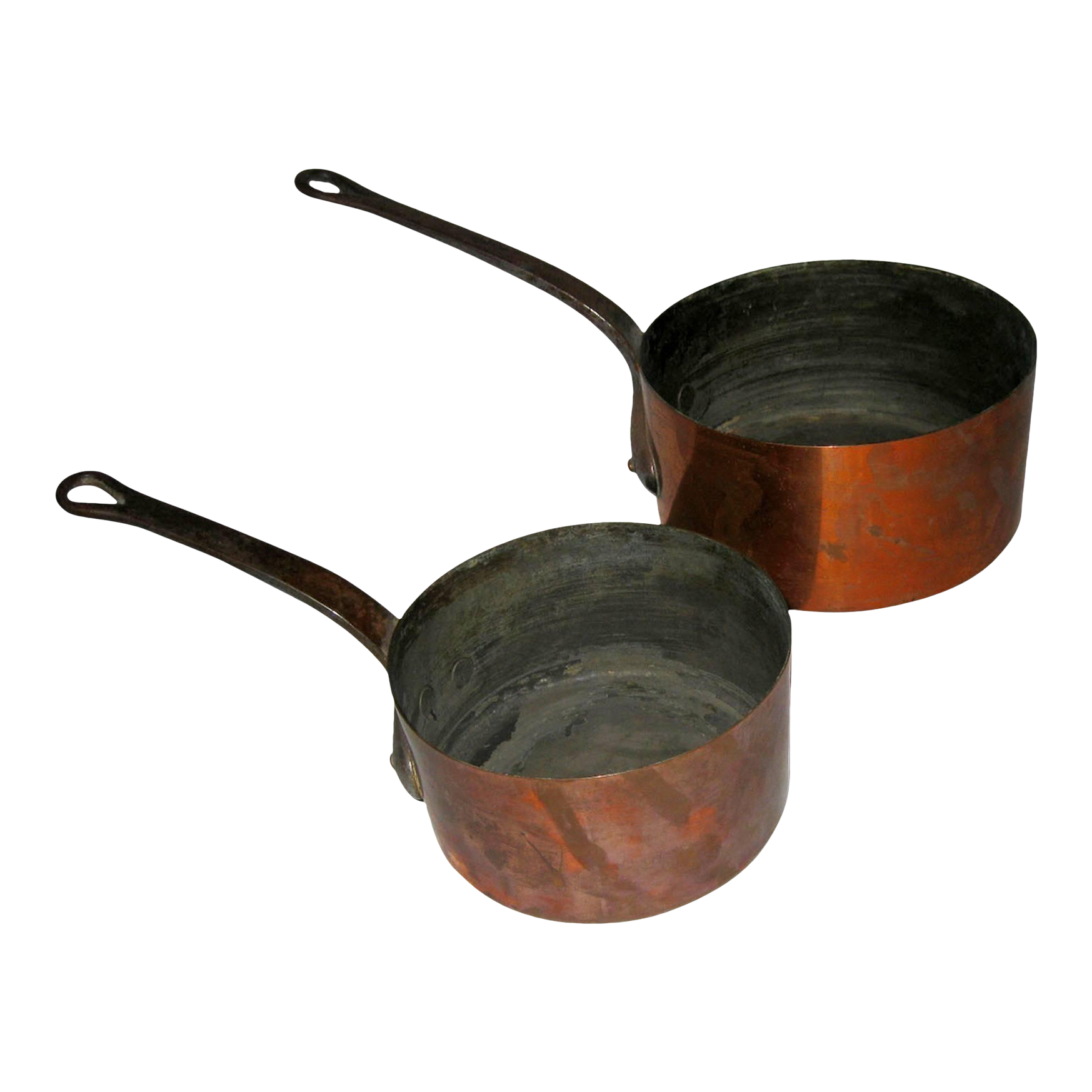 19th century French Copper Cookware A Pair Chairish