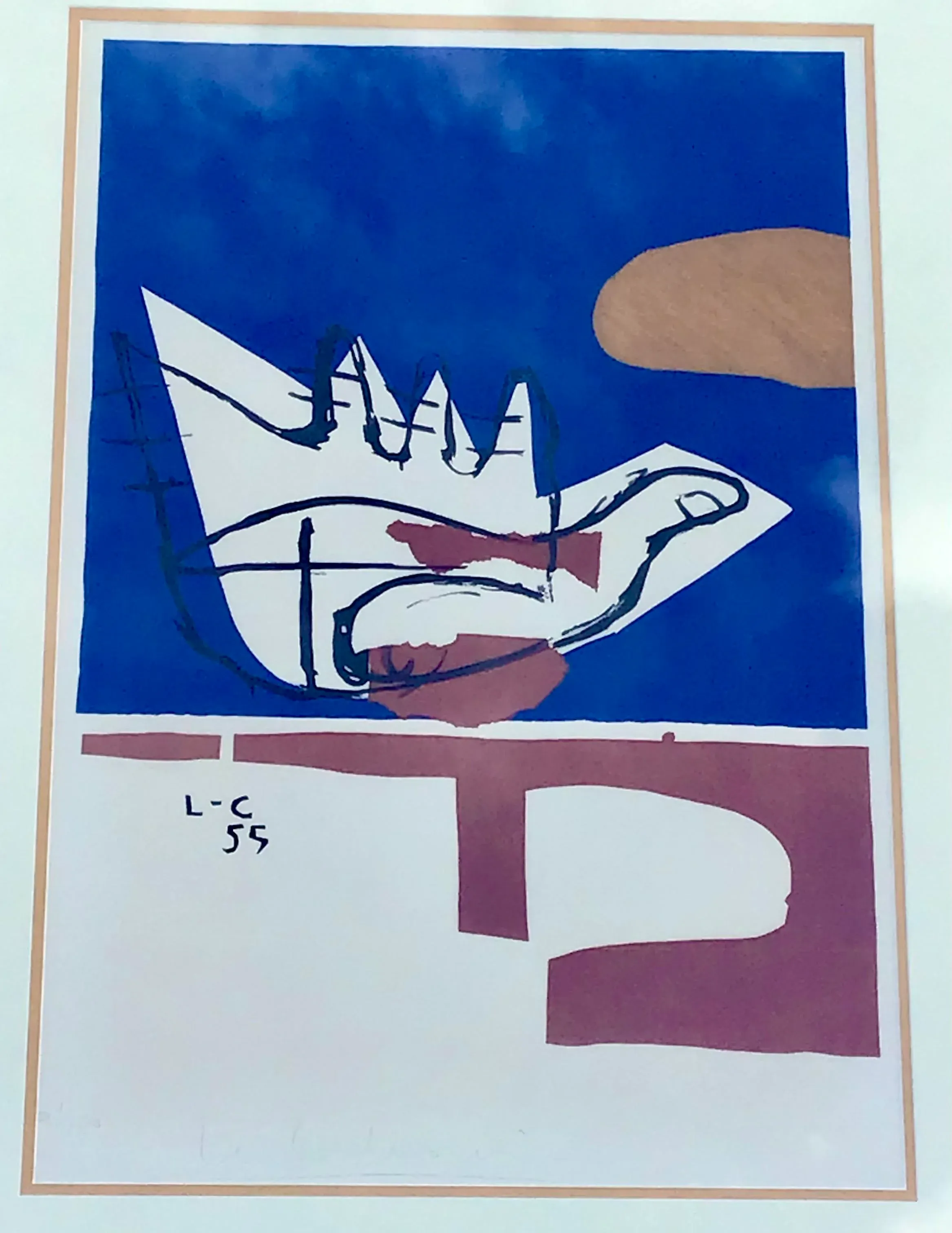 Framed Lithograph 