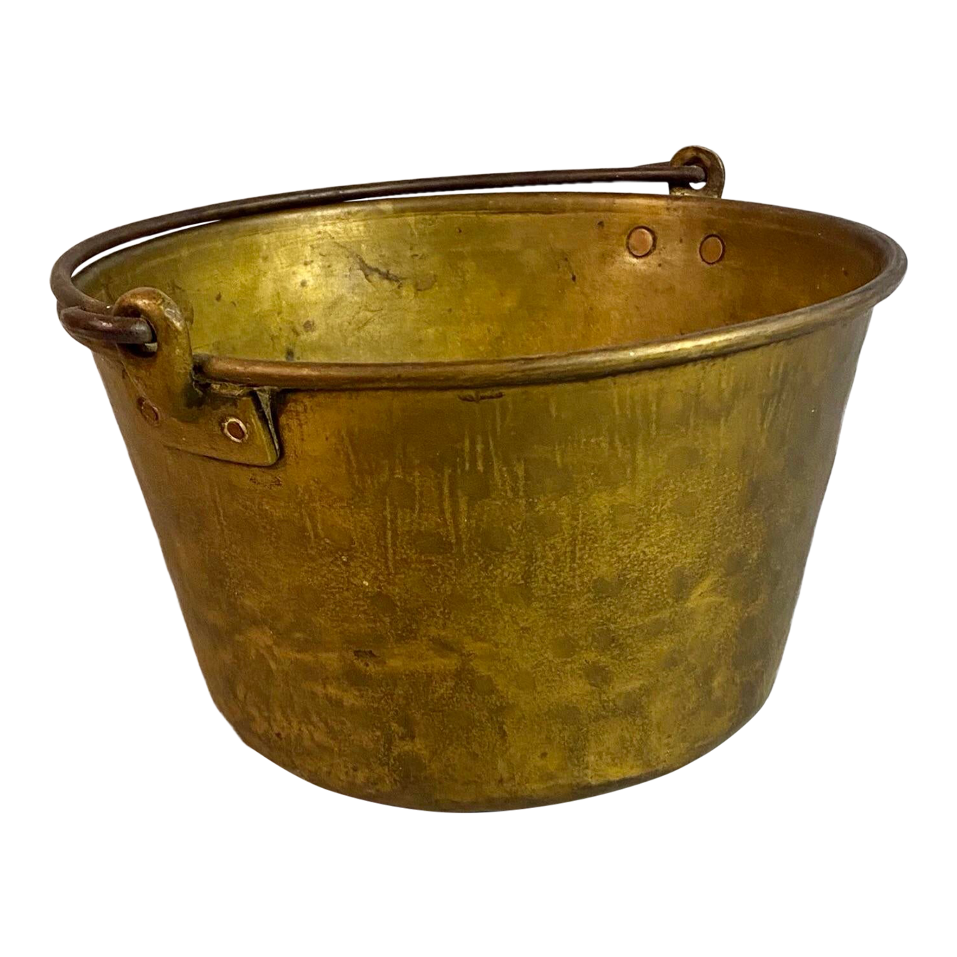 1920s Brass Bucket With Handle Chairish