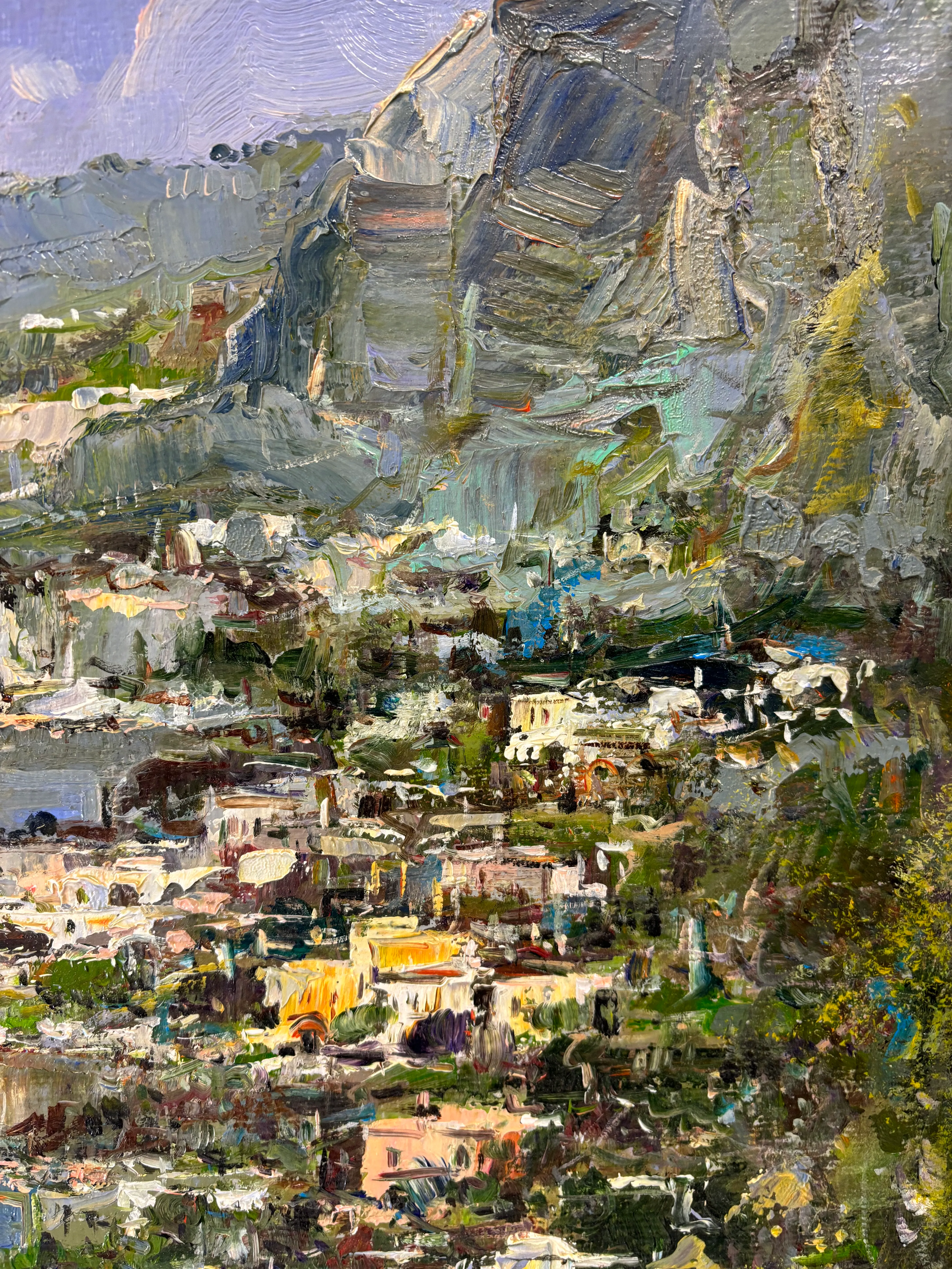 Ciro Canzanella 港の風景 油彩画 Ciro Canzanella 港の風景 油彩画 Ciro Canzanella 港の風景 油彩画