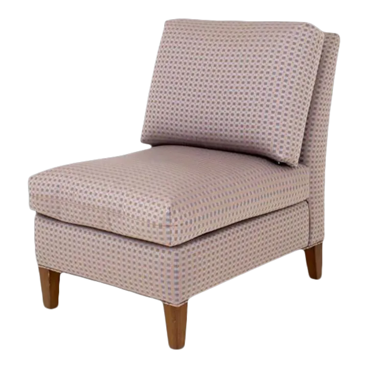 Vintage Jack Lenor Larsen Slipper Chair Chairish