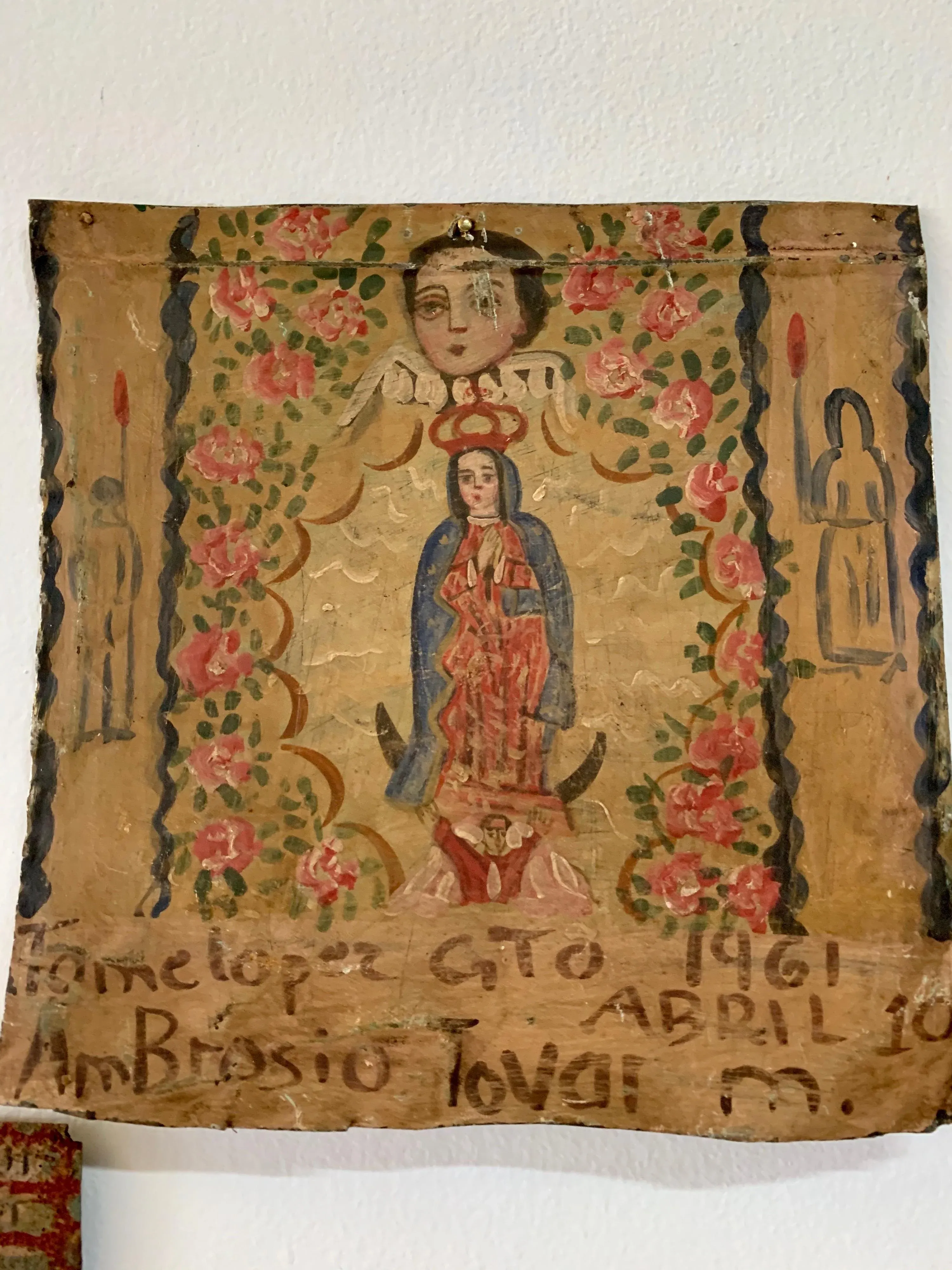 Collection of Mexican Prayer Plaques \