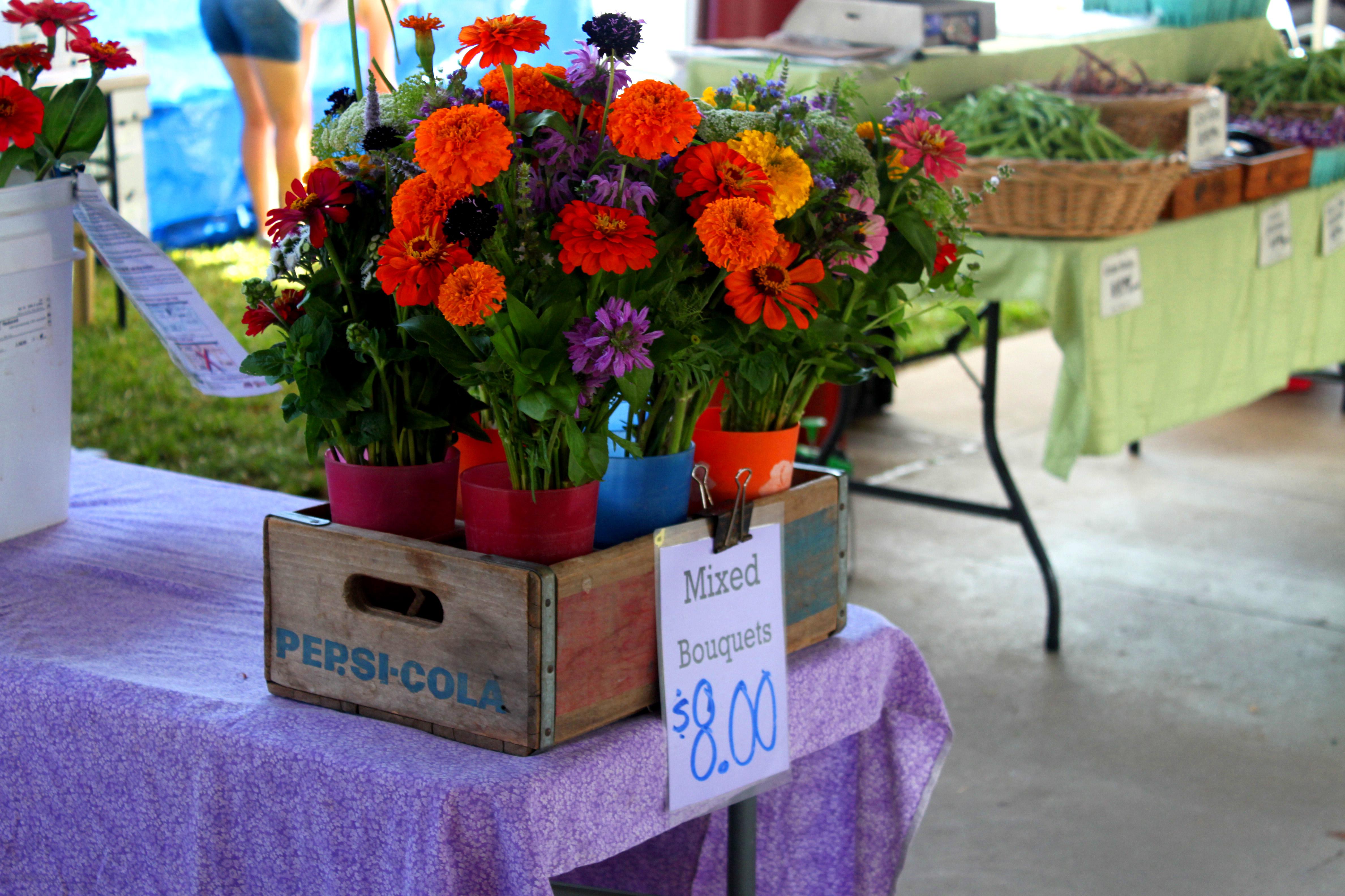 Farmer's Market Flowers Photography by Josh Moulton | Chairish