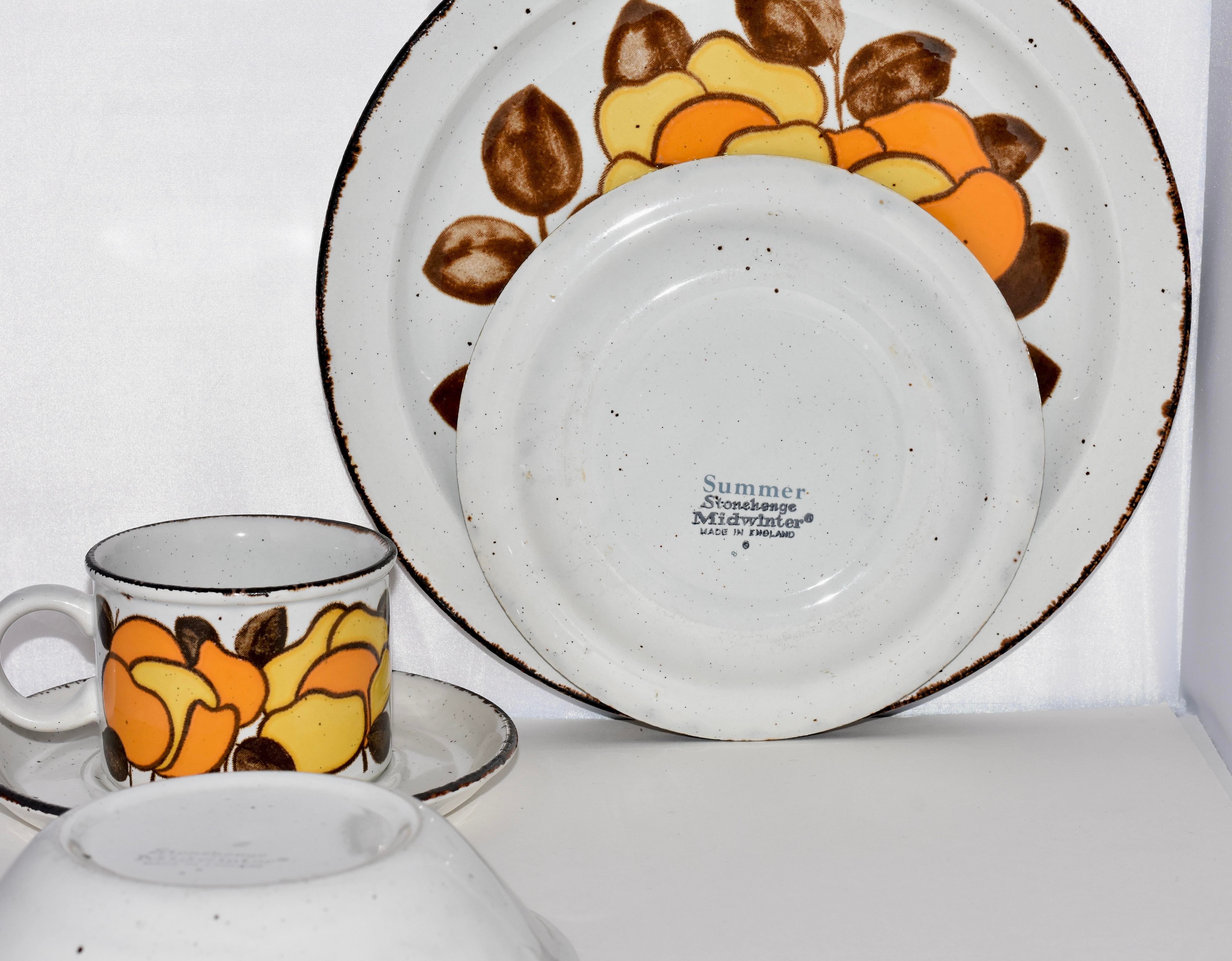 Stonehenge midwinter ヴィンテージ　大皿　美品 Vintage Stonehenge Midwinter Stoneware Made in England Strawberry