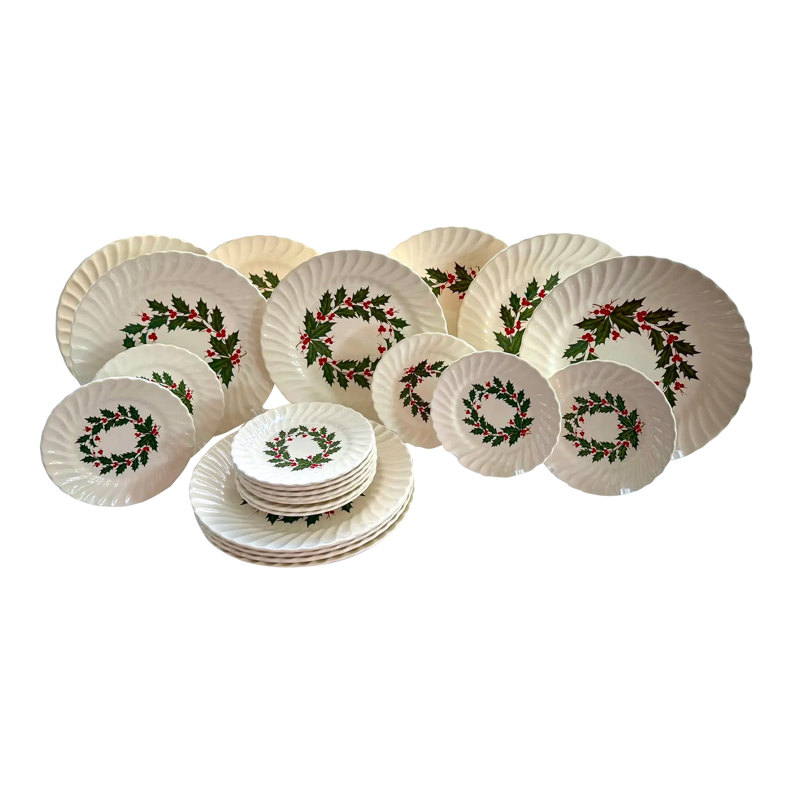 Winter Garland Royal Heritage Collection Christmas Dishes