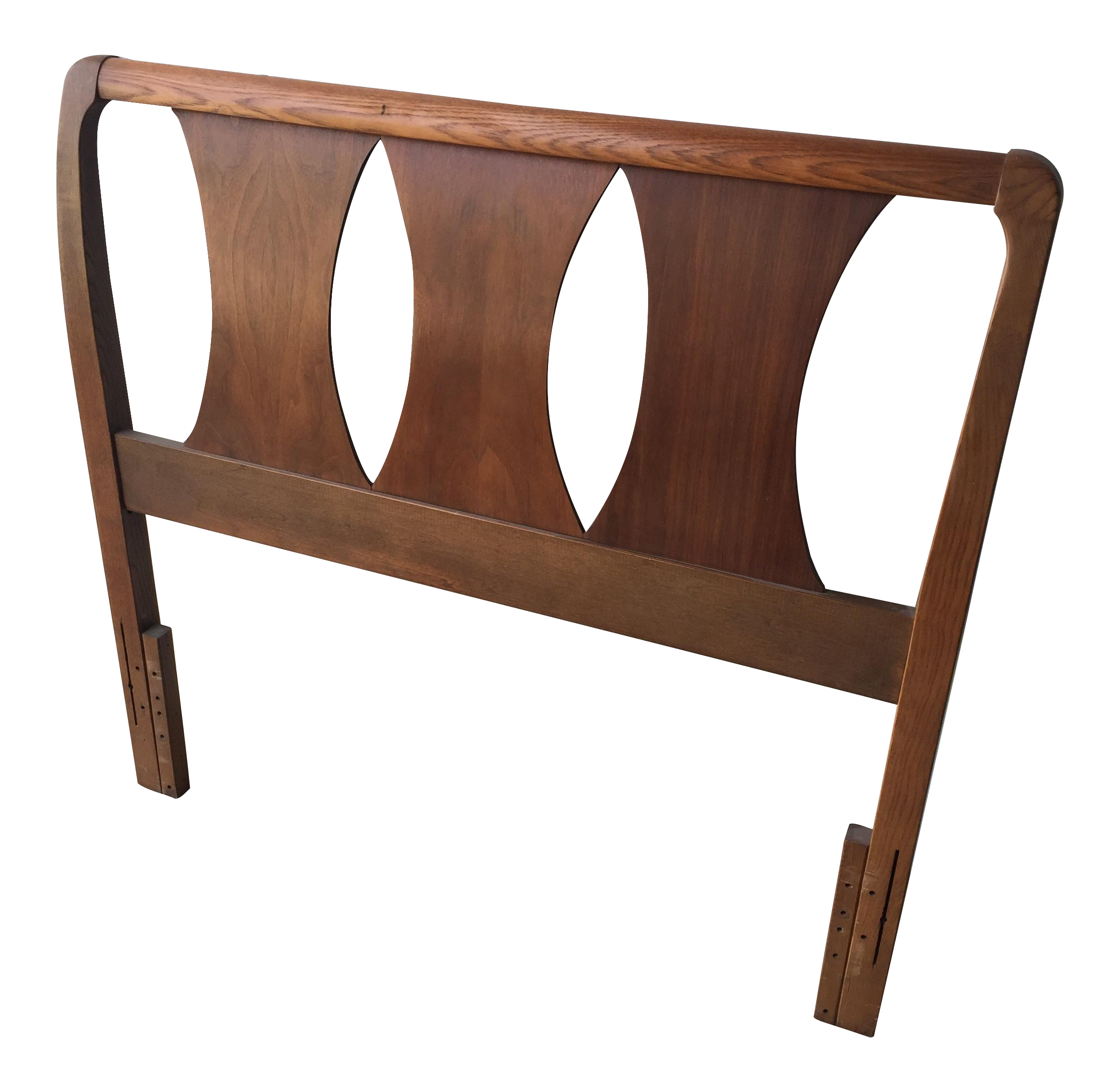 MidCentury Modern Kent Coffey Twin Headboard Chairish